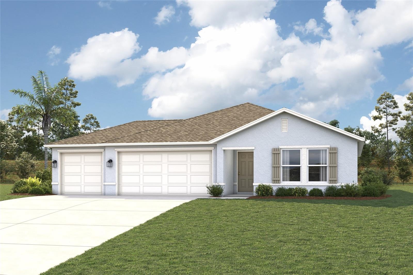 Under Construction. Discover modern living with the Bayberry Plan a charming single-story home. The open design seamlessly connects the Living, Dining, and Kitchen areas. The chef’s dream kitchen features sophisticated cabinetry, elegant quartz countertops, and stainless steel appliances, including a smooth-top range, microwave hood, and dishwasher. The expansive primary suite offers a private bath with dual vanity sinks and a spacious walk-in closet. With three additional bedrooms, a whole secondary bath, and a THREE-CAR GARAGE, this home is perfect.. Energy-efficient Low-E insulated dual-pane vinyl windows and a one-year limited warranty ensure comfort and peace of mind.