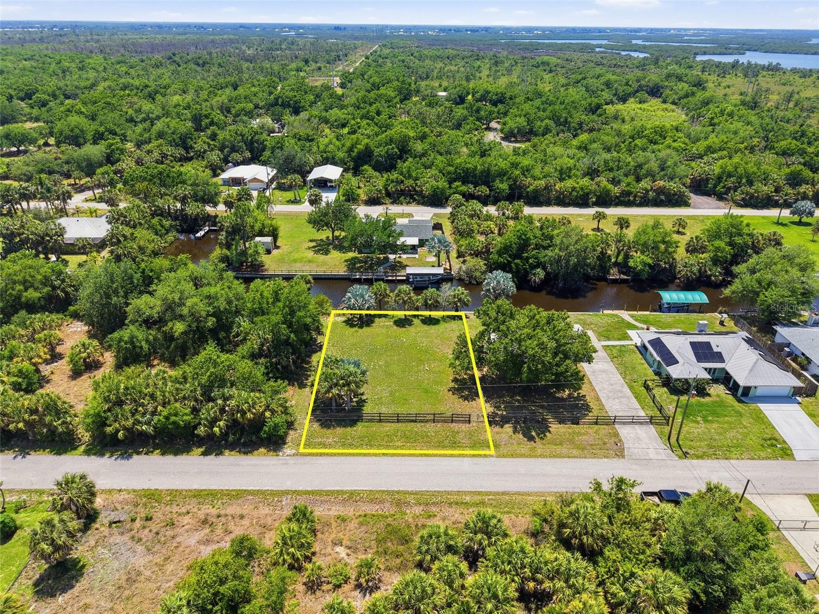 DIRECT WATERFRONT HOMESITE | PALM SHORES | PEACE RIVER ACCESS

Build your dream home on this exceptional waterfront lot located in the desirable Palm Shores community of Punta Gorda. Offering direct access to the Peace River, this property is a rare opportunity for boating enthusiasts and those seeking a true Florida waterfront lifestyle. With 80 feet of water frontage and a solid concrete seawall already in place, this lot is ready for your custom build and outdoor vision.

PROPERTY HIGHLIGHTS:
• 80 feet of direct waterfront
• 80-foot concrete seawall
• Direct access to the Peace River
• Ideal for boating, kayaking, and fishing
• Located in the Palm Shores community

BUILDING OPPORTUNITY:
• Perfect site for a custom waterfront home
• Plenty of room for a pool and outdoor living space
• Design your own dock or lift to maximize waterfront living
• No timeline to build—secure now and build when ready

LOCATION BENEFITS:
• Quick access to open water via the Peace River
• Close to downtown Punta Gorda, shopping, and dining
• Nearby parks, golf courses, and waterfront activities
• Easy access to major roadways and Gulf Coast beaches

An outstanding opportunity to own a prime waterfront lot with direct river access, offering the perfect canvas to create your ideal Florida lifestyle.
