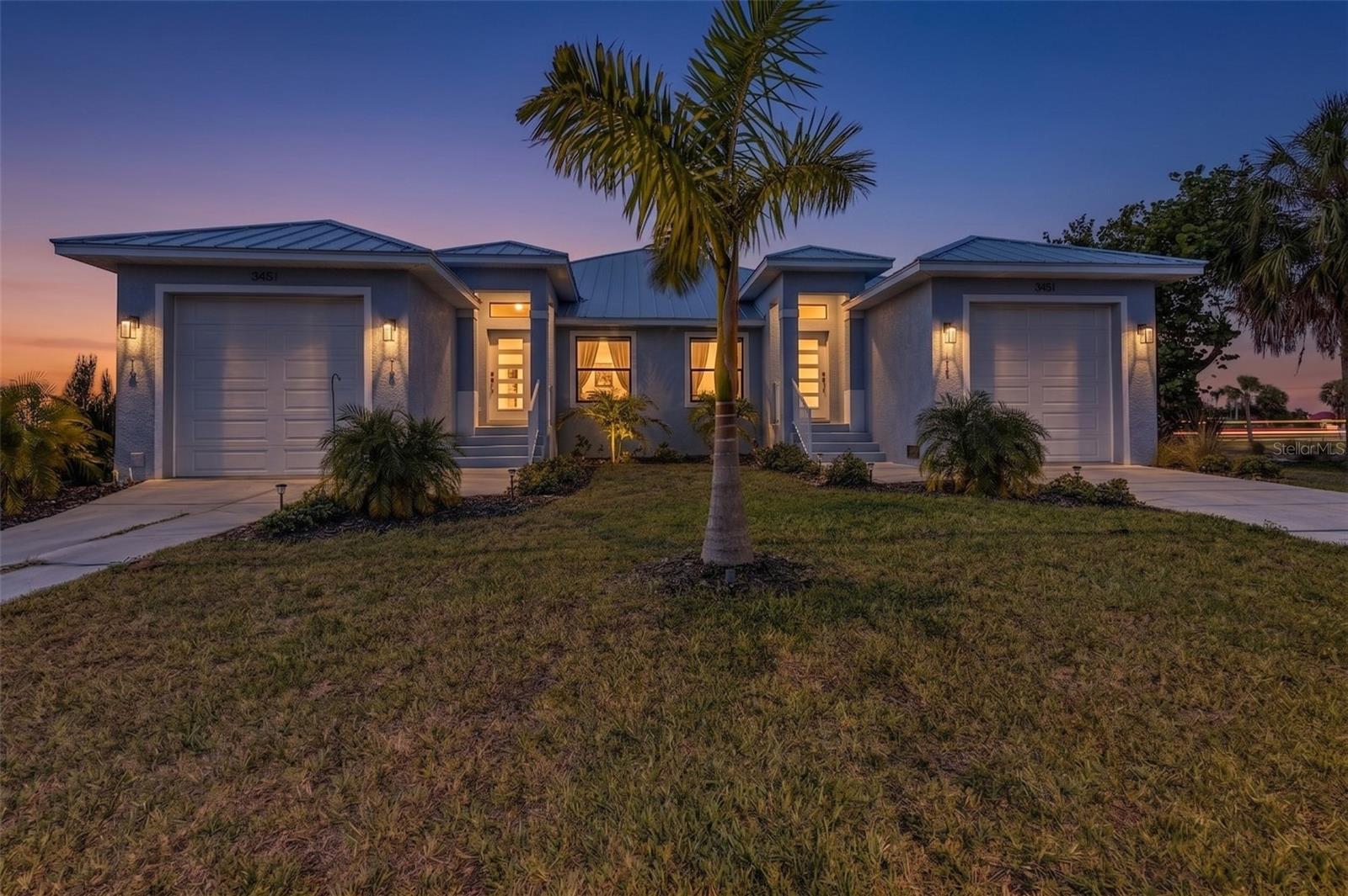 Rare Investment Opportunity – Brand-New Golf Course Duplex in Punta Gorda!

Exceptional opportunity to own an income-producing duplex in one of Southwest Florida's most desirable waterfront communities. Whether you're looking to expand your investment portfolio, generate strong rental income, live in one unit while leasing the other, or accommodate multigenerational living, this newly constructed duplex offers outstanding flexibility and long-term value.

This sale includes both units, featuring a combined 6 bedrooms, 4 bathrooms, approximately 2,488 square feet of living space, and two private oversized garages. Each spacious unit offers 3 bedrooms, 2 bathrooms, an open-concept floor plan, an inside laundry room, and a screened lanai overlooking the beautiful fairways of the St. Andrews South Golf Course.

Designed for low-maintenance ownership, the property features a durable 26-gauge standing seam metal roof, irrigation system, professional landscaping, wood-look tile flooring throughout, granite countertops, stainless steel appliances, tray ceilings, recessed lighting, quality finishes, and generous primary suites with walk-in closets and golf course views. Best of all, there are NO HOA fees, maximizing your return on investment.

Location is everything, and this property delivers. Just minutes from downtown Punta Gorda, Charlotte Harbor, public boat ramps, marinas, waterfront parks, Fishermen's Village, shopping, dining, and multiple golf courses, the location is highly attractive to both long-term residents and seasonal tenants. Outdoor enthusiasts will appreciate nearby boating, fishing, kayaking, waterfront walking and biking trails, pickleball facilities, parks, and year-round community events.

With Punta Gorda continuing to experience strong demand from retirees, seasonal residents, and those relocating to Florida, opportunities to purchase a new construction duplex on a golf course with no HOA are increasingly rare. Add this exceptional property to your portfolio and begin building wealth through real estate while owning a quality asset in one of Southwest Florida's fastest-growing markets.

Schedule your private showing today and discover why this turnkey duplex is an investment opportunity you won't want to miss.