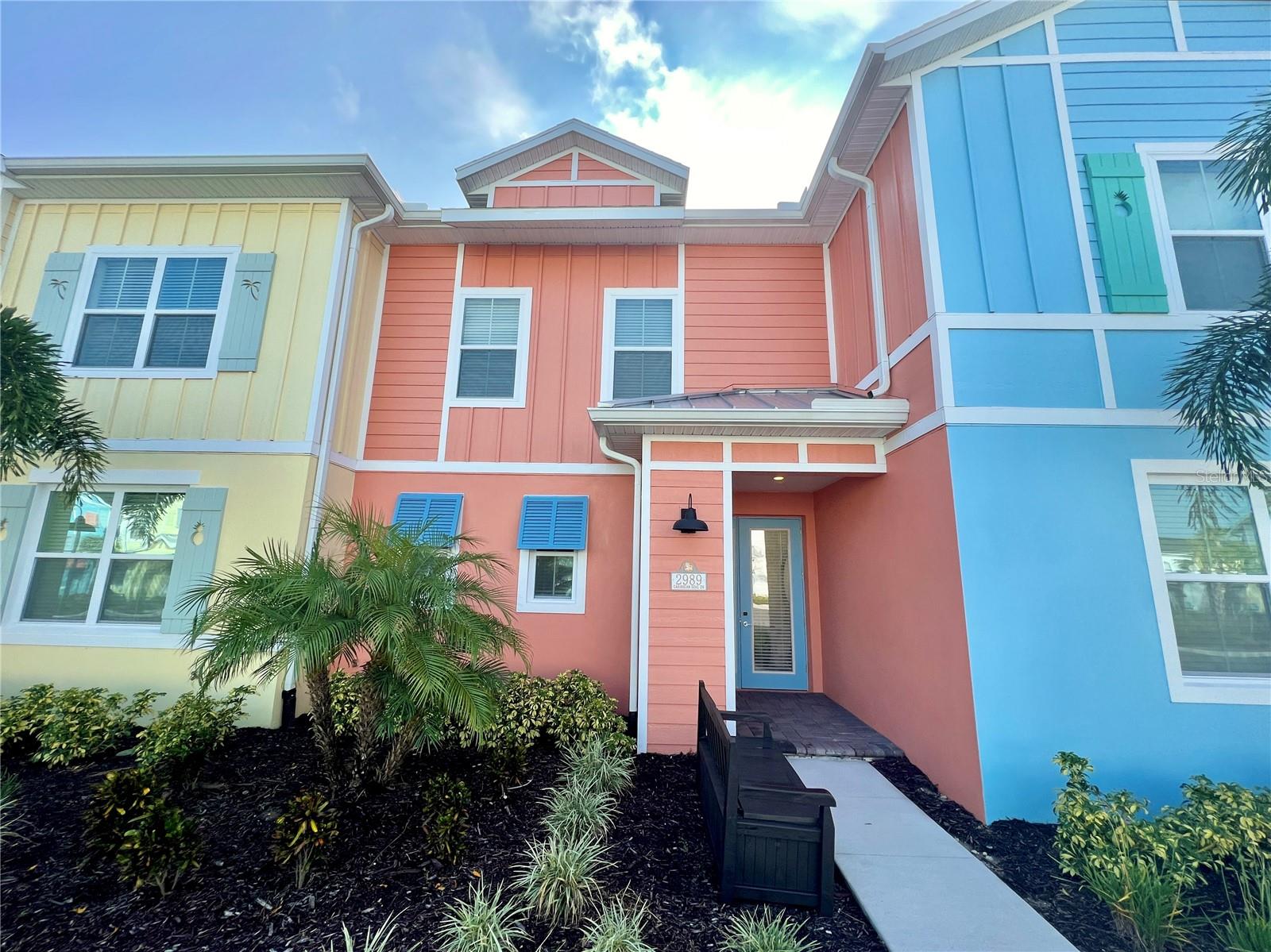 Currently Leased ~ Available for Move in 8/2/26.  GORGEOUS WATERFRONT FULLY FURNSIHED TOWNHOME AVAILABLE FOR LONG TERM RENTAL AT MARGARITAVILLE RESORT ORLANDO! ELECTRIC AND WATER INCLUDED IN RENT UP TO $200 PER MONTH! Spacious 2 Bed, 2.5 Baths, PLUS an ADDITIONAL BONUS ROOM! Half Bath and Laundry Downstairs, Kitchen with Quartz Countertops, Island with Seating, "WOOD" Tile Floors, Full Size Washer and Dryer Included. Sliders that Open to Patio with Sweeping Water Views! RENT INCLUDES ALL OF THE FOLLOWING: Cable TV, Internet, Phone, Daily Trash Pickup, Landscaping Maintenance and Irrigation, Pest Control, 24 Hour Security, Membership to the Fins Up Beach Club Amenities is Included for Leases or Subsequent Lease Extensions with a Minimum of 90 Days Each which includes Access to All Pools, Gym and the Salty Rim Bar & Grill. Unique First of its Kind Resort with Multiple Pools, Gym, On-Site Water Park, Sunset Walk Restaurants, Bars, Live Music, Retail and More! LOCATED MINUTES FROM DISNEY PARKS! Come Enjoy Your Very Own Slice of Paradise! First Month, Last Month, Security Deposit, Application, Proof of Income, Background, Credit and Eviction Checks Required.