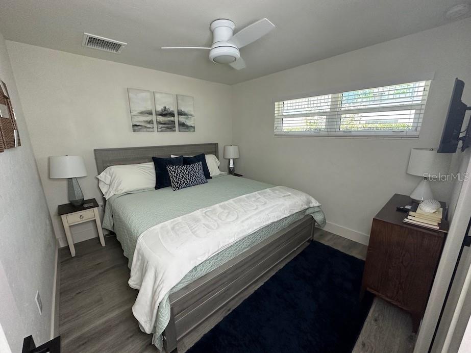 Downtown Sarasota 1BR/1BA in Towles Cour Artist Colony in desirable Laurel Park — Furnished or Unfurnished | Walk to Main Street Dog Friendly Modern 1BR/1BA bungalow in the heart of Sarasota's Towles Court Artist Colony — "The Trop" sits in one of the city's most walkable pockets. Step outside to Main Street dining, cafes, nightlife, Whole Foods, the Saturday Farmers Market, Bayfront Park, Marina Jack, Selby Gardens, and Towles Court's galleries and studios. Beaches, St. Armands Circle, Lido, the Ringling, and UTC are a short drive away — park the car and walk to almost everything. Inside: a bedroom, full bath, open-concept living/dining/kitchen, luxury vinyl plank flooring, and a modern kitchen with stainless appliances. The private courtyard adds a grill, string lights, and outdoor dining for eight — ideal for morning coffee or evening cookouts. Offered two ways: Unfurnished, annual (12+ months) — bring your own furnishings and make it home. Furnished, short/mid-term — turnkey for executives, remote workers, snowbirds, or anyone wanting a stylish base. Additional highlights: one dedicated parking space plus ample guest and street parking, free on-site laundry, small dogs considered with owner approval (no cats). Quiet street, right in the middle of downtown life. Pricing varies by furnishing, term, and season — contact agent for current rates and availability.