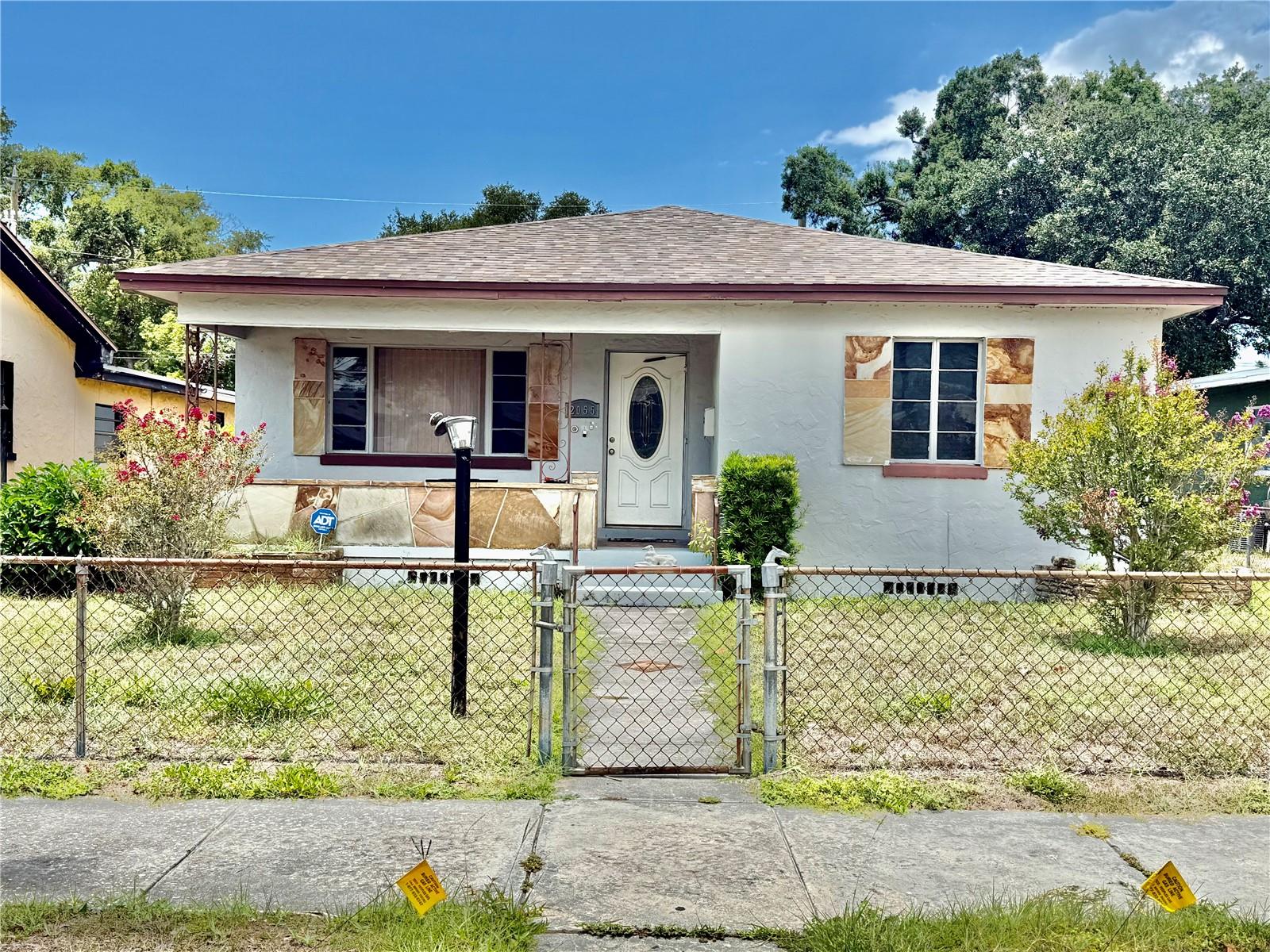 Step into the charm and character of this classic 3 bedroom, 1 bath home, new HVAC & Roof this home is full of opportunity for its next owner. While it could benefit from some minor updates, it offers solid bones, timeless appeal, and endless potential to make it your own. Spacious living area, bonus room area off kitchen, and a functional layout provide the perfect canvas for renovation or personalization. Whether you're a first time home buyer, investor or someone looking to create a dream home, this property is packed with potential. Conveniently located near shopping, dining, downtown St Pete, beaches, schools, and major roadways, this is your chance to bring vision to life. Don't miss this opportunity to transform a well loved home into something special