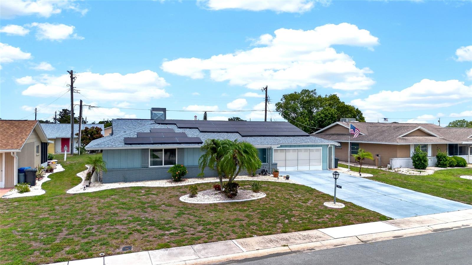 Welcome to the lifestyle you've been waiting for in Sun City Center—one of Florida's premier active adult communities! This beautifully updated home offers the perfect combination of comfort, convenience, and peace of mind. The property has passed a recent 4-Point Inspection and includes a 1-Year Home Warranty, giving buyers added confidence and protection after closing.

Beyond the home's impressive updates—including paid-off solar panels, hurricane windows, remodeled bathrooms, quartz countertops, newer A/C, tankless water heater, and relined sewer line—you'll enjoy living in a community designed for an active and social lifestyle.

Sun City Center offers access to multiple clubhouses, fitness centers, swimming pools, golf courses, pickleball, tennis, arts and crafts studios, dancing, woodworking, and more than 200 clubs and organizations. Whether you're interested in golf, fitness, volunteering, travel groups, or social events, there's something for everyone.

Location is another major advantage. Situated just minutes from I-75, this home provides easy access to Tampa, Sarasota, St. Petersburg, and Florida's award-winning Gulf Coast beaches. Nearby conveniences include grocery stores, medical facilities, restaurants, banks, pharmacies, and shopping centers. Popular destinations such as Brandon, Apollo Beach, Ellenton Premium Outlets, and Tampa International Airport are all within an easy drive.

Enjoy the freedom of an active lifestyle without sacrificing convenience. Move right in and start enjoying everything Sun City Center has to offer.

Buyer Highlights:
? Passed 4-Point Inspection
? 1-Year Home Warranty Included
? Paid-Off Solar Panels = Lower Utility Costs
? Hurricane Windows
? Newer A/C System
? Tankless Water Heater
? Relined Sewer Line ($31,000 Improvement)
? Minutes to I-75, Shopping, Dining & Healthcare
? Access to 200+ Clubs, Activities, Golf, Pickleball & Pools

Don't miss this opportunity to own a move-in ready home in one of Florida's most desirable active adult communities. Schedule your private showing today!