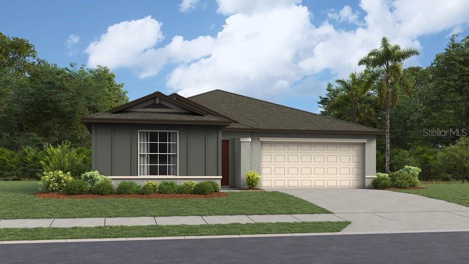 Under Construction. An open floorplan is shared among the family room, dining room and kitchen in this single-story home. Separate from three secondary bedrooms, the serene owner’s suite features a spa-like private bathroom designed for tranquil shared living. Completing the home is a two-car garage for storage and other versatile needs. Discover peaceful suburban living in North Park Isle, a masterplan community with spacious single-family homes now selling in Plant City, FL. Known as the Winter Strawberry Capital of the World for its annual Florida Strawberry Festival, the town has a rich historic downtown for shopping and dining options, while being an hour away from the big city conveniences of Tampa. Amenities will include a future swimming pool and playground. Residents will also be within close proximity to the future Baycare South Florida Baptist Hospital. Interior photos disclosed are different from the actual model being built.
