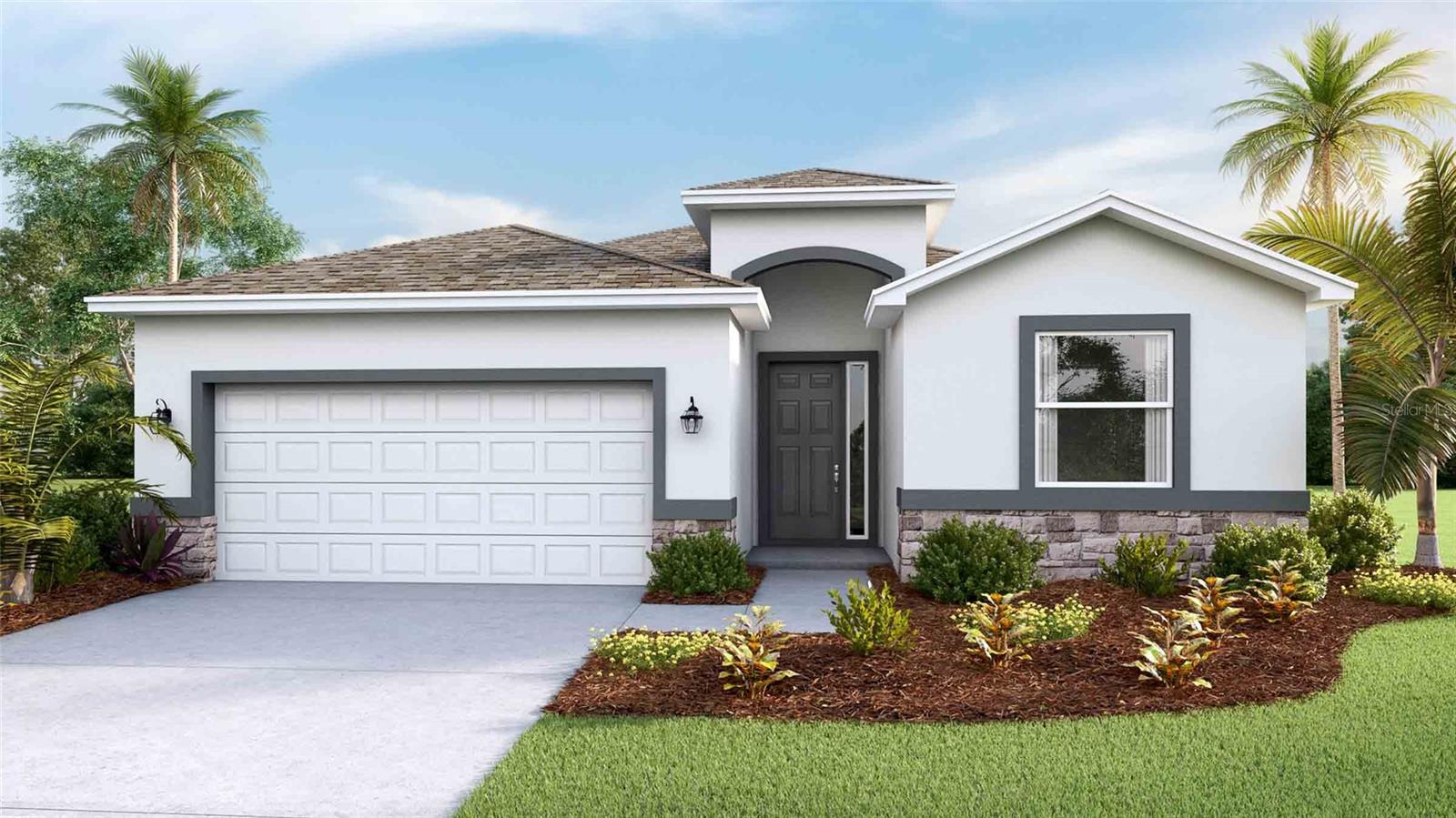 Receive ALL CLOSING COSTS PAID & special interest rates with the use of our preferred lender - Now through June 30th.
This one-story, all concrete block constructed home has an open concept floor plan, featuring a spacious kitchen overlooking large living and dining areas that flow out to a covered lanai, a perfect place to relax or dine al fresco. At the front of the home, you will find two bedrooms that share a full bath, a laundry room off the garage, a fourth bedroom that is an optional den, and a powder bath. This home comes with installed stainless-steel dishwasher, range, and microwave. Pictures, photographs, colors, features, and sizes are for illustration purposes only and will vary from the homes as built. Home and community information including pricing, included features, terms, availability and amenities are subject to change and prior sale at any time without notice or obligation.
