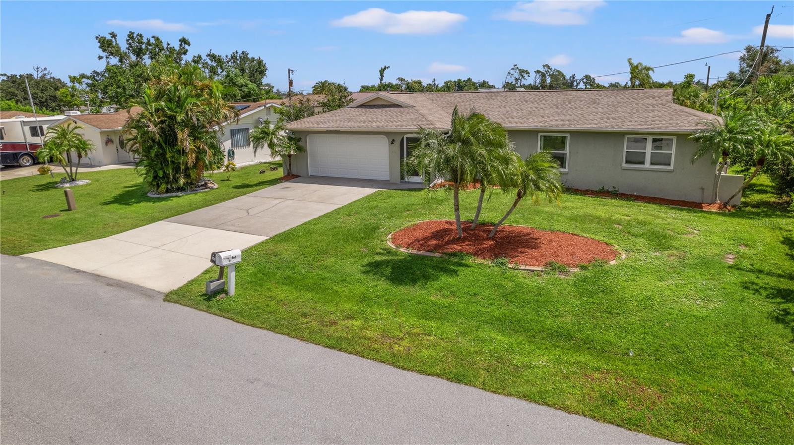 AVAILABLE OCTOBER 2023 --- PORT CHARLOTTE --- UNFURNISHED 3 BEDROOM + DEN, 2 FULL BATH, 2 CAR GARAGE SINGLE FAMILY HOME --- First, last, security deposit & credit application fee required. --- Pet friendly upon owner approval and $500 non-refundable pet fee. --- All Suncoast Leasing and Management residents are enrolled in the Resident Benefits Package (RBP) for $50.95/month which includes renters' insurance, HVAC air filter delivery (for applicable properties), move-in concierge service making utility connections and home service setup a breeze during your move-in, our best-in-class resident rewards program, and much more!
Nestled in the heart of Port Charlotte lies this charming one-story retreat. Spanning 1773 Sq Ft of air-conditioned space, this home effortlessly combines warmth with elegance, boasting 3 generous bedrooms and 2 finely-appointed bathrooms, ensuring both comfort and style.  Upon entering, you'll be captivated by a harmonious open floor plan, where the living, dining, and kitchen areas come together, creating a perfect backdrop for both relaxation and entertainment. Sunlight streams through spacious new windows, subtly highlighting the home's thoughtful craftsmanship. The master suite stands as a quiet haven, complete with a private ensuite designed for rejuvenation. The additional bedrooms are equally inviting, offering versatility for guests or personal projects.  Situated near shopping, dining, and recreational venues, this property is more than just a home; it's a gateway to a sought-after lifestyle in Port Charlotte. Experience its charm firsthand; schedule a tour today.  Updated features to this freshly painted interior include the versatile porch area, a new roof 2023, 2020 AC, kitchen with granite and wood cabinets, whole house water softener and carbon filter and don't forget the multiple bonus spaces, including the shed, and room accessible out back!