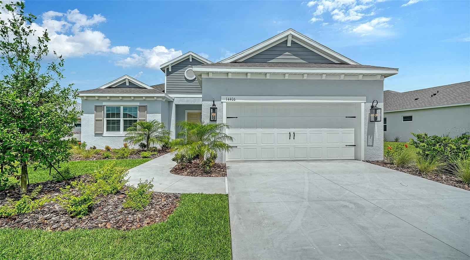 Beautifully appointed Harvest 3 floor plan situated on an oversized homesite with picturesque water views. Offering 2,456 square feet of thoughtfully designed living space, this home features 3 bedrooms, 3 bathrooms, a dedicated den, and a 3-car garage.

The open-concept layout showcases a gourmet kitchen with a large center island and walk-in pantry overlooking the dining area and spacious great room, creating an ideal setting for everyday living and entertaining. The private owner's suite includes dual vanities, a walk-in shower, and generous closet space.

Enjoy Florida living from the covered lanai, where peaceful water views provide a relaxing backdrop. With flexible living spaces, modern finishes, and an exceptional homesite, this home offers comfort, functionality, and style.