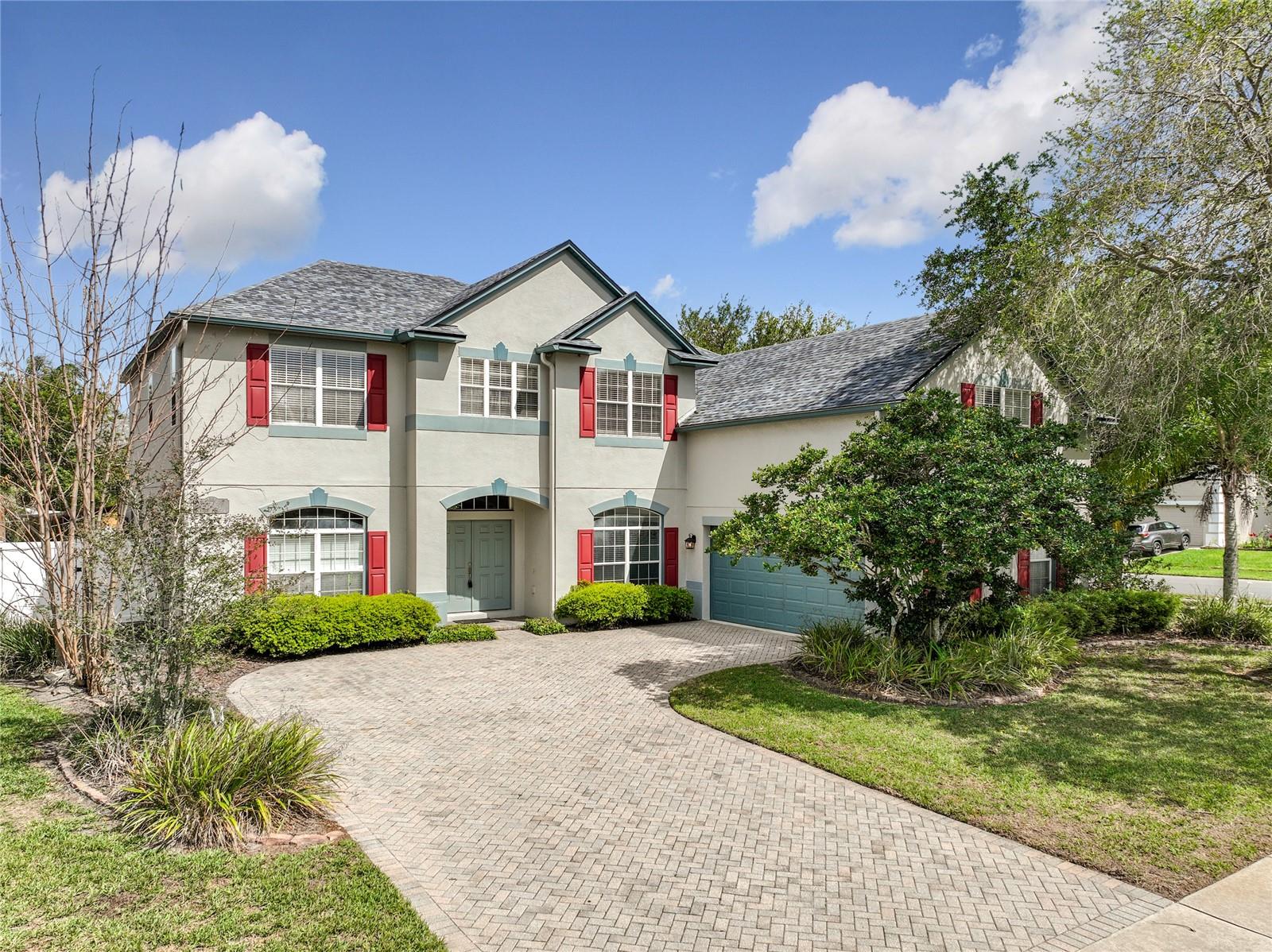 This property is truly a must see!
Experience a home rich in upgrades and thoughtful details, perfectly positioned on a desirable corner lot. Upon entry, you are welcomed by a two story foyer that sets the tone for the rest of the home. The well designed floor plan flows seamlessly, with a formal dining room on one side and a formal living room on the other, leading into a spacious family room featuring a beautiful fireplace and entertainment area that leads to the kitchen which is designed for both function and style, offering a large island ideal for gatherings, 42-inch cabinets with crown molding, a stylish tile backsplash, stainless steel appliances, and a cozy eat in dining space. The family room opens to a screened in covered patio overlooking a private backyard creating a peaceful outdoor retreat reminiscent of your own personal paradise. This home features two primary suites, one on each level. Each suite includes a coffered ceiling, a spa inspired en-suite bathroom with dual sinks, a soaking tub, and a walk in closets. The upstairs master has a hidden office adds a unique and functional touch to the upper level. Upstairs, you’ll find a spacious loft with an open railing overlooking the foyer below, along with two additional bedrooms and a second primary suite The home also boasts an exceptional media/movie room, fully equipped to create the perfect space for entertainment and family gatherings. Ideally located near shopping, dining, and top rated schools. This property offers convenient access to major roadways leading to Walt Disney World Resort, Winter Garden Village, and the vibrant Hamlin area, known for its restaurants, shopping, and movie theater.
Schedule your private showing today, this exceptional property will not last long!