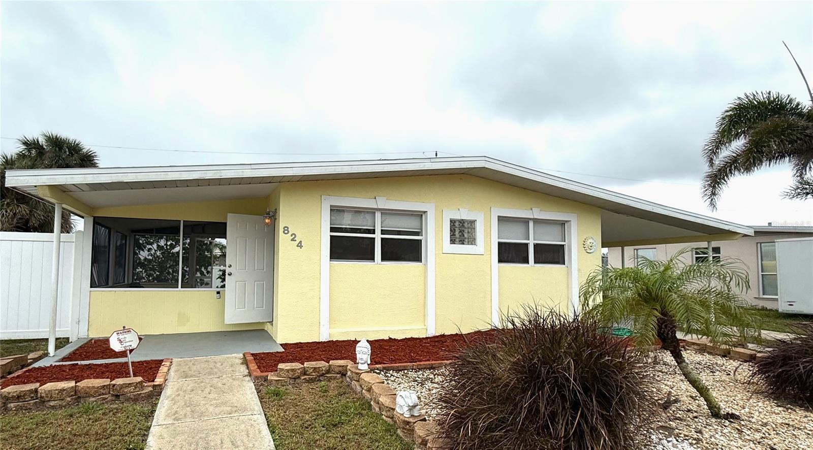 Charming 3-Bedroom Home with Fenced Yard & Screened Porch!

This well-kept 3-bedroom, 1-bath home is full of charm and move-in ready! Located in a quiet neighborhood in the heart of Port Charlotte, this property features a fenced-in yardperfect for pets or extra privacyand a screened-in porch for relaxing Florida evenings.

Inside, you will find a cozy and clean layout with nice appliances and easy-to-maintain flooring throughout. The kitchen offers plenty of cabinet space, and natural light fills the home to create a bright, inviting atmosphere. There's even a skylight!
Additional perks include a covered carport, spacious yard, and a great central location close to shops, dining, and parks. Brand new roof as well. Pet-friendly (with approval) Call today to schedule a viewing