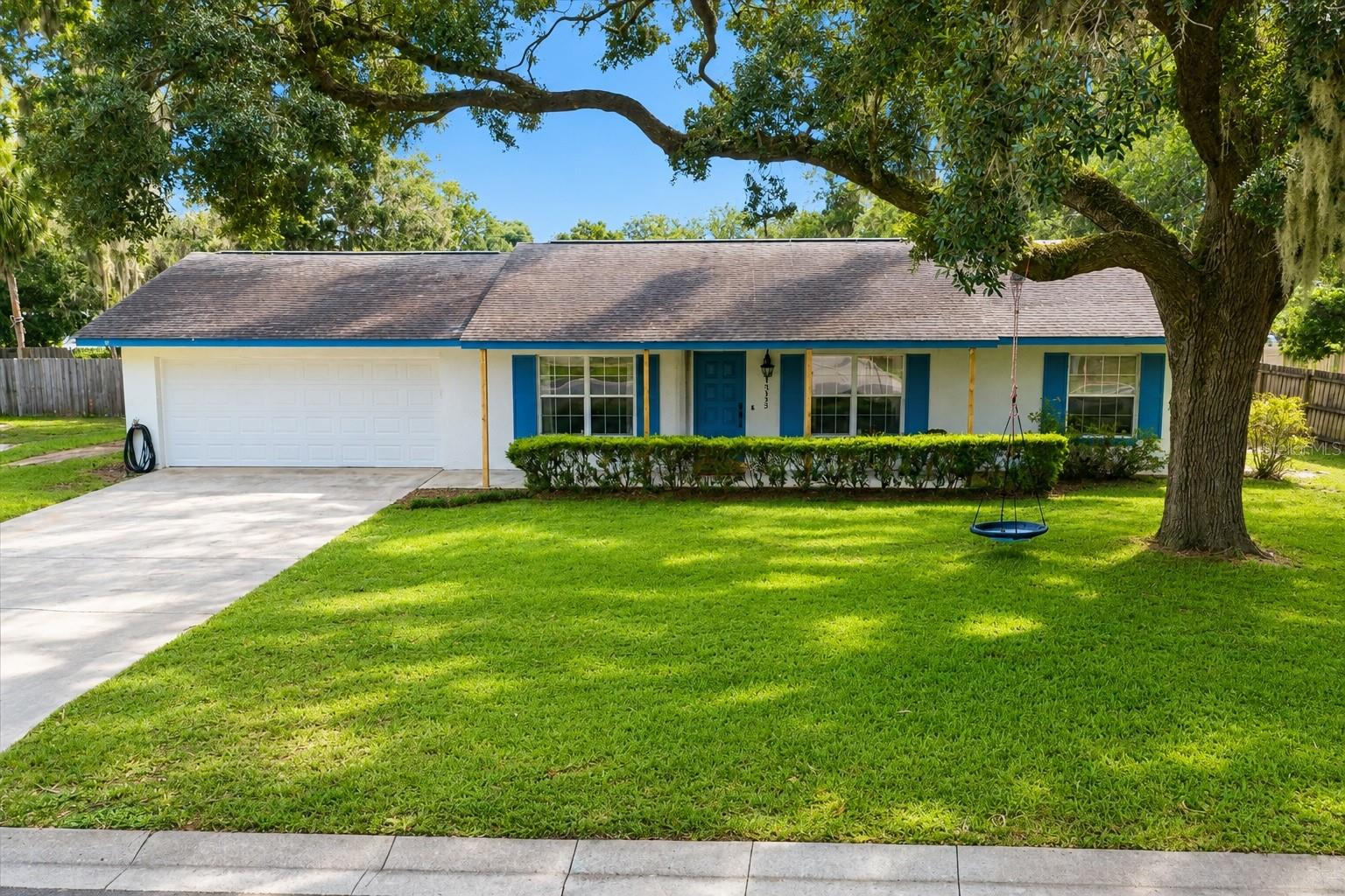 One or more photo(s) has been virtually staged. Beautifully updated 3-bedroom, 2.5-bath home located in the established Kensington Court neighborhood of SE Ocala. Offering 1,655 living square feet on a .30-acre lot, this concrete block and stucco home features a completely remodeled kitchen completed in 2023, updated interior paint, and a clean, move-in ready feel throughout. The home also features a gas range, a sought-after feature for those who enjoy cooking. All appliances are included.

Major improvements include HVAC replacement in 2021, updated attic ductwork in 2024, electrical updated 2023, a tub-to-shower bathroom remodel, updated half bath, guest bath remodel, reroof completed in 2015, patio roof replacement completed in 2023, water heater 2017, updated lighting, and custom built-in improvements in the living room.

The fully fenced backyard, covered patio space, mature landscaping, and no rear neighbors create a private outdoor setting ideal for relaxing or entertaining. Conveniently located just minutes from downtown Ocala, shopping, dining, medical facilities, and everyday conveniences with no HOA. This move-in ready home offers the perfect blend of thoughtful updates, functional living space, and an established neighborhood setting.

Virtual Staging Disclosure: The only virtually staged image is the dining room photo. The only alteration made was replacing personal family photos on the wall with artwork. No furniture, fixtures, room dimensions, or property features were added, removed, or altered.