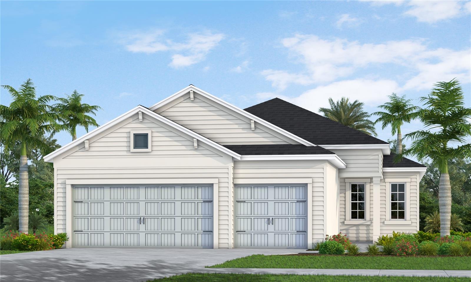 Under Construction. The Meadow Brook by Neal Communities offers an open-concept floor plan with a versatile den, ideal for a home office, study, or flex space. The well-appointed kitchen features a large stone island, corner walk-in pantry, and café dining area. The spacious great room is designed for comfortable everyday living and entertaining, with sliding glass doors leading to the covered lanai, pre-plumbed for a future outdoor kitchen. Completing the home is a desirable 3-car garage, providing ample space for vehicles, storage, or hobbies. Located in Wildleaf at North River Ranch, this home offers the opportunity to enjoy a thoughtfully designed community with modern conveniences.