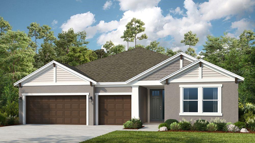 Under Construction. What's Special: No Rear Neighbors | Larger Lot | Preserve View | Flex Room | Covered Patio | 3-Car Garage. New Construction - August Completion! Built by America's Most Trusted Home Builder. Welcome to the Saint Croix at 12533 Wharf Terrace in Palms at Coasterra! This new home offers a spacious and thoughtfully designed layout where the kitchen with a center island and walk-in pantry opens to the dining area and great room, creating a bright and connected space for everyday living and entertaining. Pocket sliding glass doors lead to the lanai, extending your living space outdoors. Tucked privately on one side of the home, the primary suite features a generous bedroom, walk-in closet, and a well-appointed bath with dual sinks, a soaking tub, and a separate shower. Three additional bedrooms each include their own private bathroom, offering comfort and convenience. A flex room adds versatility for a home office or additional living space. A convenient drop zone, laundry room, and three-car garage complete this well-balanced home designed for comfort, function, and easy living. This amenity-rich master-planned community is surrounded by natural beauty and endless ways to enjoy fun, fitness, and connection. Club Coasterra overlooks a 65-acre lake with four pools, cabanas, a workout space, and a lakeside pavilion. Enjoy additional pools, a dog park, a 20-acre lake, and a 160-acre nature park with trails, all near I-75 with access to Sarasota and Tampa. Additional Highlights Include: gourmet kitchen, tray ceiling package, 8' interior doors, shower in place of tub in the secondary bathrooms, crown molding, and pre-plumb for a laundry sink. Photos are for representative purposes only. MLS#TB8514432