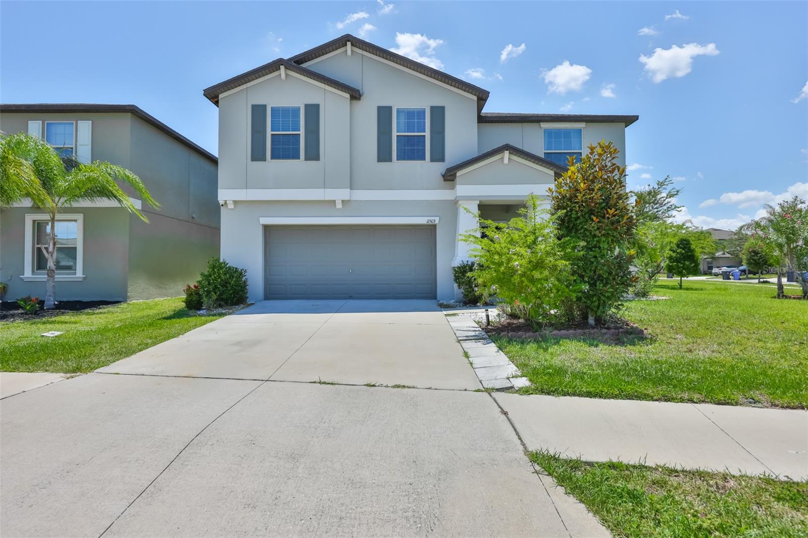 Welcome home to this spacious 6-bedroom, 3-bathroom residence offering room for everyone and everything! Situated on a large corner lot, this home features a fully fenced backyard with an expansive paver patio, perfect for outdoor entertaining, family gatherings, or simply relaxing in your private outdoor space.

The thoughtfully designed floor plan includes a full bedroom and bathroom on the first floor, ideal for guests, multigenerational living, or a private home office. A versatile flex room downstairs and an additional oversized flex space upstairs provide endless possibilities for a media room, playroom, home gym, office, or hobby space.

The heart of the home is the large kitchen featuring granite countertops, abundant cabinetry, and plenty of workspace for meal preparation and entertaining. Spacious living areas and generous bedroom sizes offer comfort and flexibility for today's lifestyle.

Enjoy access to fantastic community amenities including a clubhouse, swimming pool, and playground. Conveniently located near I-75, providing an easy commute to Tampa while remaining close to shopping, dining, entertainment, and Florida's beautiful Gulf Coast beaches.

Contingent on Seller finding suitable housing
