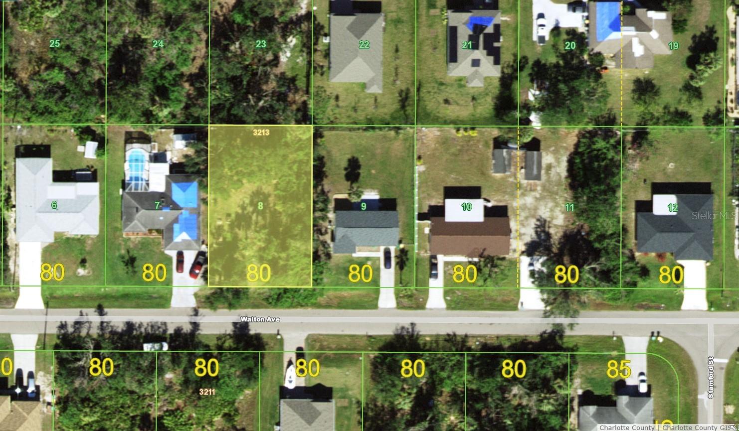 CITY WATER!! No HOA, deed restrictions or CDDs!!! Don't wait until demand exceeds supply!! Not in a area requiring Scrub Jay mitigation per the Charlotte County Property Appraiser website 11/09/23 -please reconfirm during due diligence. This great Residential Single Family Home zoned lot in beautiful Port Charlotte is just waiting for you!! This is nearly a quarter of an acre of the sunny Florida dream. This lot is still conveniently located to shopping, dining, banking, etc. New construction is everywhere you look and you can be part of the action. Information about builders available upon request. Also perfect for self-directed IRA's, 401K's and other investment portfolios. 22.1 MILES TO THE ENGLEWOOD BEACH!