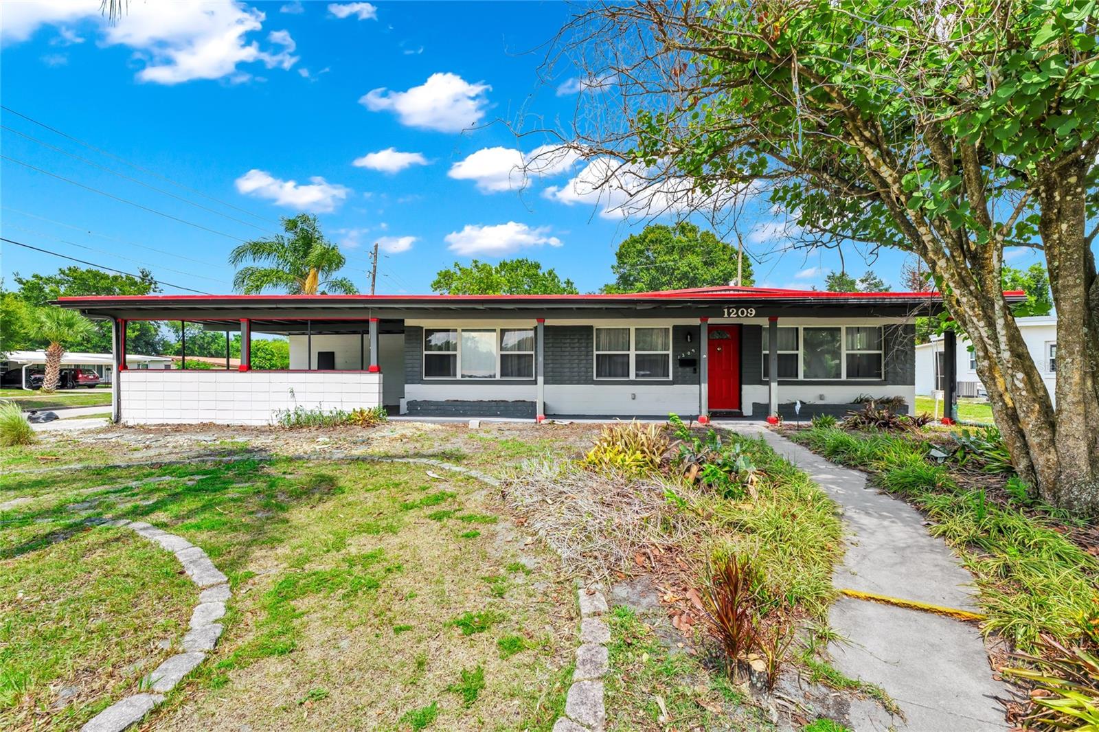 FIXER-UPPER OPPORTUNITY IN DESIRABLE DOVER SHORES! Bring your vision and creativity to this 3-bedroom, 2-bath pool home situated on a corner lot in one of Orlando's most sought-after neighborhoods. This mid-century home is ready for updating and offers the perfect opportunity to renovate and make it your own.
Enjoy the private backyard featuring a sparkling swimming pool, spacious patio area, and attractive white vinyl privacy fence—ideal for entertaining or relaxing outdoors. Major improvements include an A/C system installed in 2019.
Conveniently located just minutes from Downtown Orlando, the Hourglass District, SODO, the Milk District, Orlando International Airport, major roadways, shopping, dining, and entertainment. Zoned for Lake Como K-8 and Boone High School.
Whether you're a homeowner looking to build equity or an investor seeking your next project, this is a rare opportunity to own in the highly desirable Dover Shores community. Schedule your showing today!