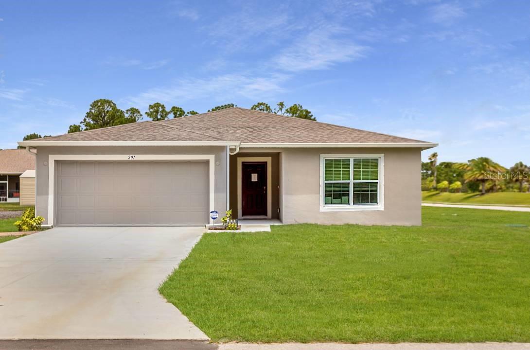 Pre-Construction. To be built. Located on an oversized homesite in the heart of Inverness, Florida, just 40 miles from Ocala, this setting blends the charm of rural living with convenient access to larger cities and modern amenities. Surrounded by carefully preserved natural resources, the area provides abundant opportunities for outdoor recreation and exploration, and is only 3 miles from Connell Lake.

The Marigold captures that Florida spirit through a thoughtfully designed layout that emphasizes style, comfort, and flexibility. A welcoming foyer opens into an expansive open-concept design where the great room serves as the central gathering space, ideal for both entertaining and everyday living. The kitchen anchors the home with a large island for casual dining, quartz countertops, generous shaker cabinetry, a full line of stainless steel appliances including an ENERGY STAR side-by-side refrigerator, and a well-planned pantry that keeps everything organized and within reach.

Adjacent to the great room, a versatile flex space adapts easily to a variety of uses such as a dining area, craft room, sitting room, or home fitness space. A sliding glass door from this area extends the living experience outdoors to a rear patio, creating a natural flow between indoor comfort and outdoor relaxation.

All bedrooms are thoughtfully arranged for both privacy and convenience. Two secondary bedrooms are positioned at the front of the home, one featuring a walk-in closet, and share a full bath, creating an ideal setup for guests or flexible living needs. An additional bedroom is privately situated toward the rear of the home. The primary suite serves as a peaceful retreat, featuring a well-appointed bath with dual vanities, a walk-in shower, and a spacious walk-in closet designed for everyday ease.

A centrally located laundry area connects directly to the two-car garage, providing efficient access along with additional storage options for vehicles and household essentials. Smart home features enhance daily living with a Ring Video Doorbell, smart thermostat, keyless entry smart door lock, and Deako switches. Additional highlights include cordless blinds, professional landscaping, irrigation, architectural shingles, and a full builder warranty. Designed with durability and comfort in mind, The Marigold delivers a refined living experience well suited for Florida’s lifestyle, whether enjoying quiet moments or hosting gatherings.