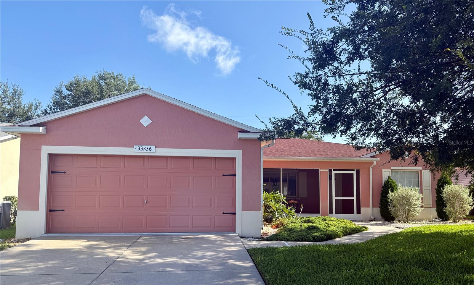 Virtually Staged. Welcome to Pennbrooke Fairways, a 55+ Community! This hidden gem of a community is located just 5 minutes south of The Villages, less than an hour to Orlando, Tampa and Daytona Beach within 90 minutes... just a perfect location for day trips! Pennbrooke Fairways golf course offers golfers two executive nines and one regulation nine. Golfing packages are available for community residents and open to the public. Pennbrooke offers RV and Boat Storage with Dump & Wash Stations and 24-hour Gated, Guarded Security. The community center offers a Hair Salon, Library and Real Estate Community Office onsite. Your HOA includes cable, internet and lawn cutting services. 55+ only community with pools, club recreational centers, 3 golf courses, restaurant, pub, walking trails, pickleball, shuffleboard and much more! Loads of fun activities are planned throughout the year! Conveniently located within minutes of The Villages and Brownwood Town Square... enjoy all the shopping and dining the Villages has available and just minutes to Downtown Leesburg. Central Florida living at its best! THIS HOME IS A MUST VISIT!! EXPECT THE UNEXPECTED! If you love NATURE and PRIVACY, then this home is for you. The view is spectacular to say the least! 3/2 home with oversized birdcage offers much to your outdoor living space! Plenty of room for you to create an outdoor oasis-perfect for garden parties, or quiet rest from the day. Beautiful flooring in main Living room area, and Florida room which is encased with stunning glass windows. There is a custom built pantry that features pull out shelving. You will enjoy the front screen enclosure, open floorplan, and the VIEW! The birdcage area also has room for a hot tub. Lots of privacy and nature abounds! MUST SEE THIS HOME! ROOF 2019 AC 2024. Pictures show when home was furnished. The landscaping has been refreshed and the front patio has been painted. Furniture has since been removed. There are some pictures that are virtually staged in the birdcage.