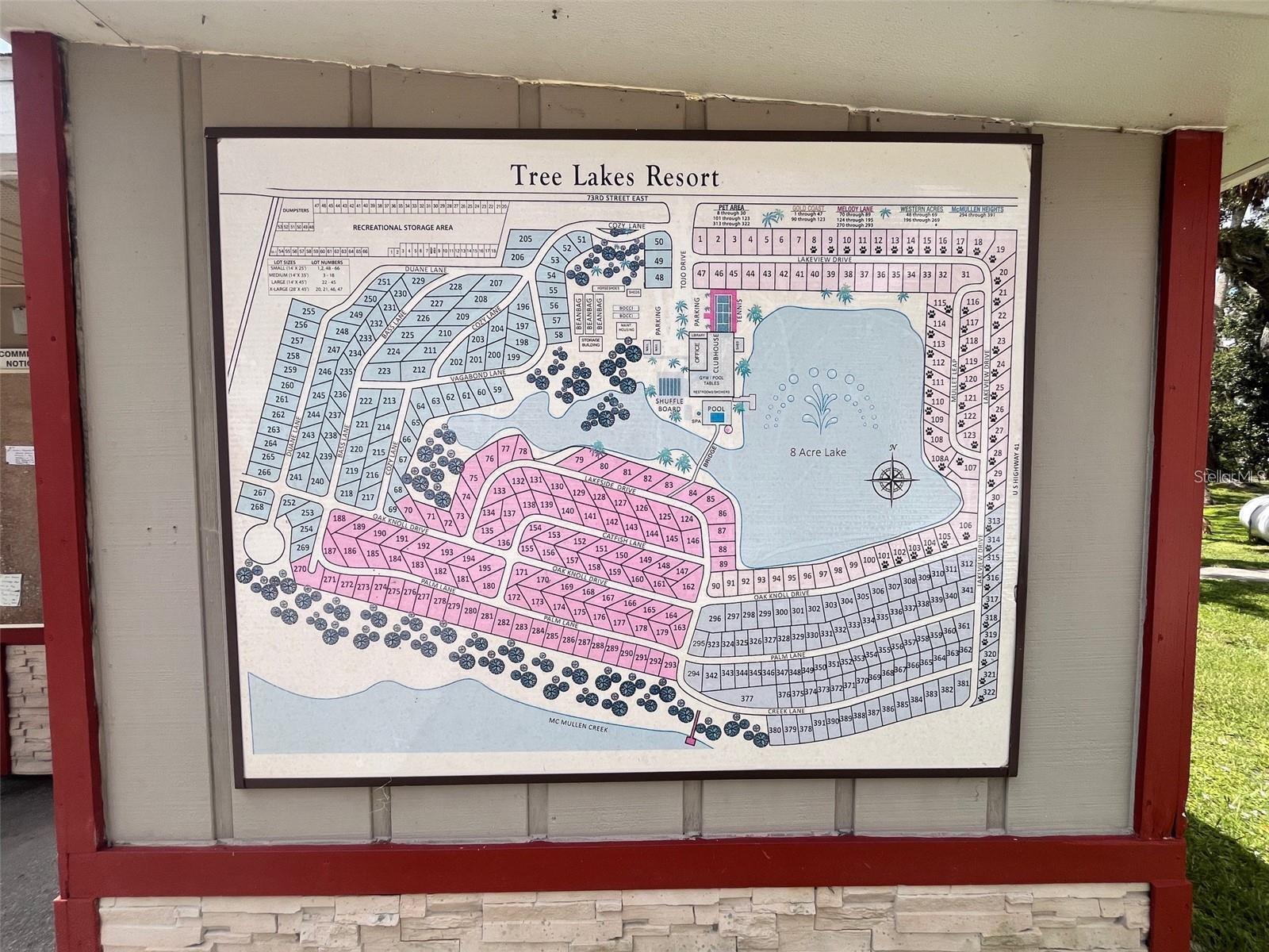 TREE LAKES TRAVEL TRAILER CO-OP - Land