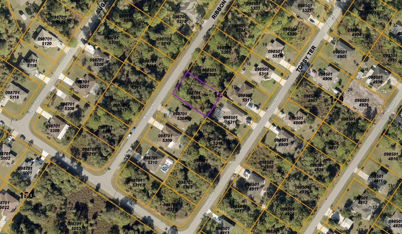 Next door address is 2144 Ribbon Ter North Port FL 34286 for reference.  The lot is the 80' to the left of that property.  Start building today!  Seller has 3 other lots for sale and would be willing to package all 4 together.