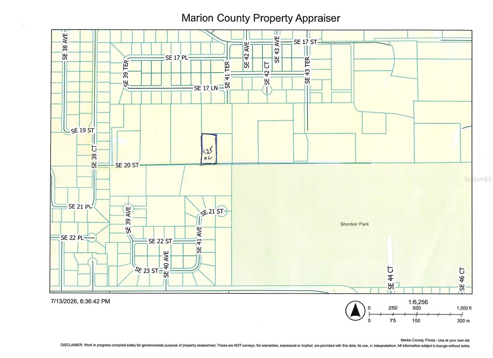 Highly sought after area of town , NO HOA. 1.25 acres of Vacant land VERY private road and area few homes on large lots.  Right in the middle of town it has the living in the country feel with the amenities of living in town.  Drive by and you will want this property for your dream home. Call for more information !