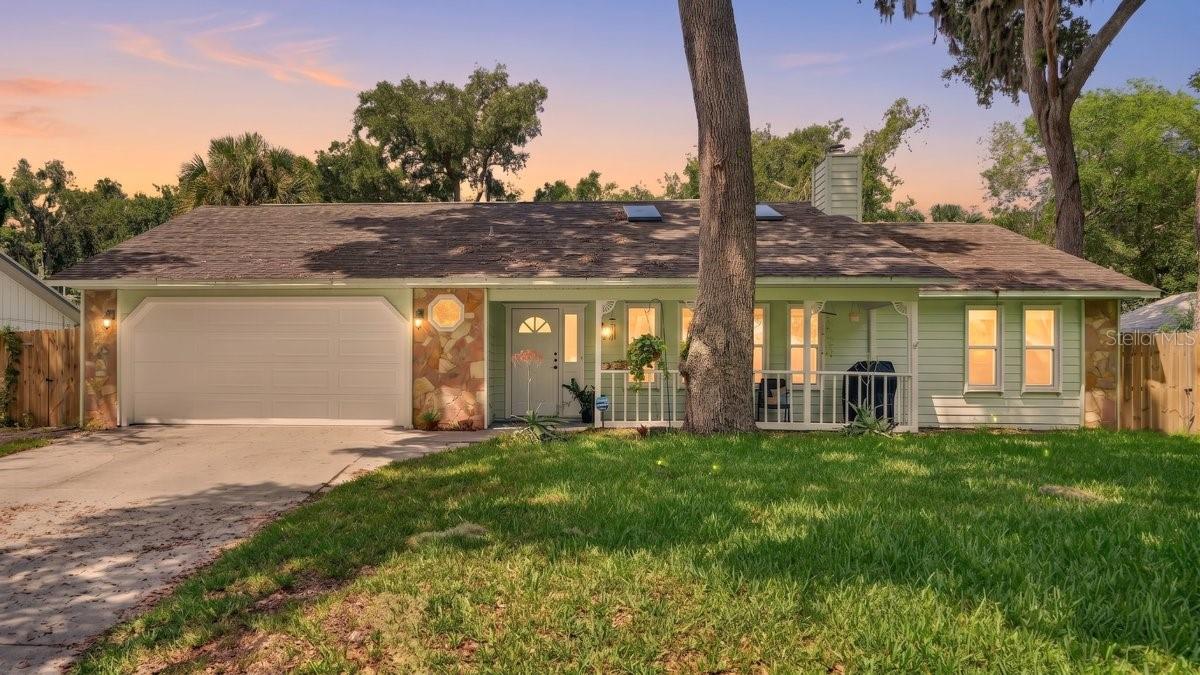 If curb appeal could flirt, this house would be dangerous. From the moment you pull up, the adorable front porch, beautifully kept yard, and charming exterior make you want to stop the car and stay awhile. Inside, the home opens up with vaulted cathedral ceilings and an airy open concept layout centered around a gorgeous remodeled kitchen that actually lives up to the hype, complete with a large island perfect for morning coffee, charcuterie spreads, or pretending you’re on HGTV. Big ticket updates are already done. Enjoy peace of mind with a newer roof, newer HVAC, brand new hurricane rated skylights, and impact windows throughout. There’s even a bonus room ready to become your office, gym, craft space, game room, or “I just need five minutes of quiet” retreat. And perhaps the most Florida sentence of all: high and dry with no flooding history. Cute, updated, practical, and full of personality, this Edgewater gem checks boxes you didn’t even know you had.