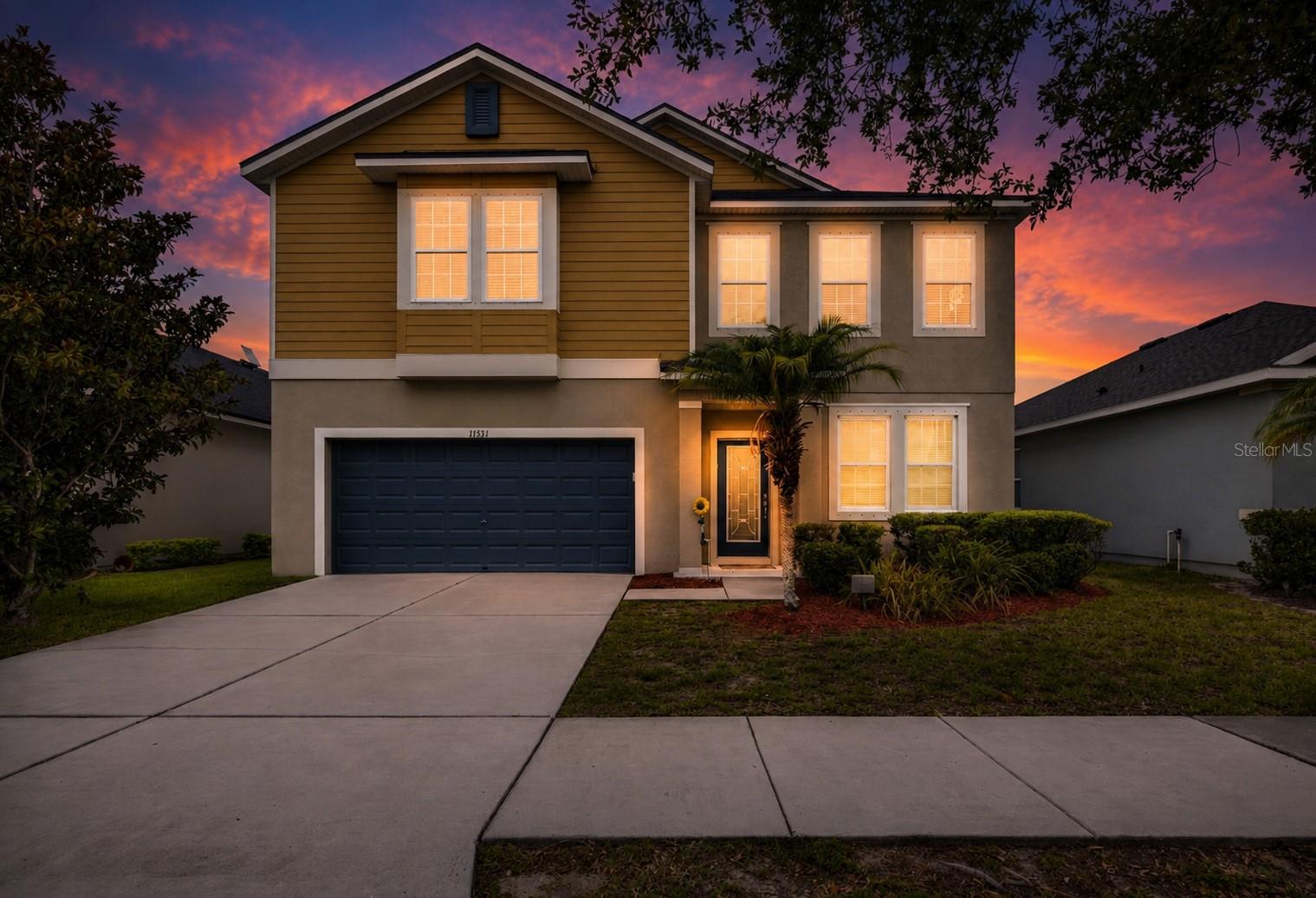 Ideally situated in one of Gibsonton's most convenient locations. This 4-bedroom home offers a functional layout
with one bedroom on the first floor, ideal for guests, a home office, or multi-generational living. The kitchen
opens to a spacious great room and separate dining area, creating an inviting space for everyday living and
entertaining. Upstairs, a versatile loft provides additional living space, while abundant natural light
throughout the home enhances its bright and airy feel. Enjoy peace of mind with a new roof installed in 2025,
hurricane shutters included, and a screened patio enclosure added in 2021, creating the perfect spot to enjoy
Florida's outdoor lifestyle. The tandem garage offers exceptional flexibility for additional parking, storage, a
workshop, home gym, or hobby space.
Location truly shines here. Situated in Flood Zone X, this home is approximately 6 miles from Apollo Beach, just
over 1 mile from Gardenville Beach, and less than 3 miles from a marina and public boat ramp. Shopping, dining,
movie theaters, and I-75 are all within 3 miles, providing convenient access to both everyday necessities and
entertainment.
Whether you're commuting to Tampa or spending weekends exploring the area's beaches, parks, restaurants, and
waterfront activities, this location offers convenient access to the best of the Florida lifestyle.