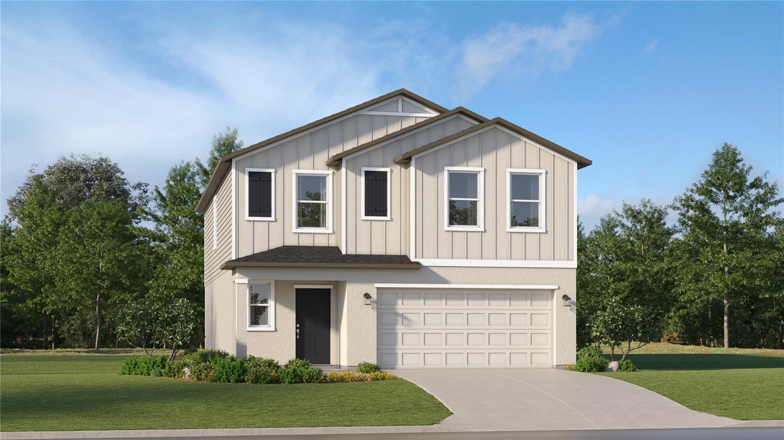 Under Construction. The first floor of the stunning Edison two-story home is host to an open-concept layout that combines the kitchen with the living and dining areas, and an outdoor patio is easily reached off the main living space. Upstairs, five bedrooms surround a versatile loft, including the luxe owner’s suite, complete with a generous walk-in closet and en-suite bathroom. Pine Meadows is a masterplan community of new single-family homes with a lovely back to nature feel. Nearby you will find Pine Meadows conservation area.  Close to Woodland Center Shopping Mall. Conveniently located near UF Health, Advent Health, Orlando Health. Pine Meadows is what you have been waiting for. A safe small town appeal, with nature and convenience.