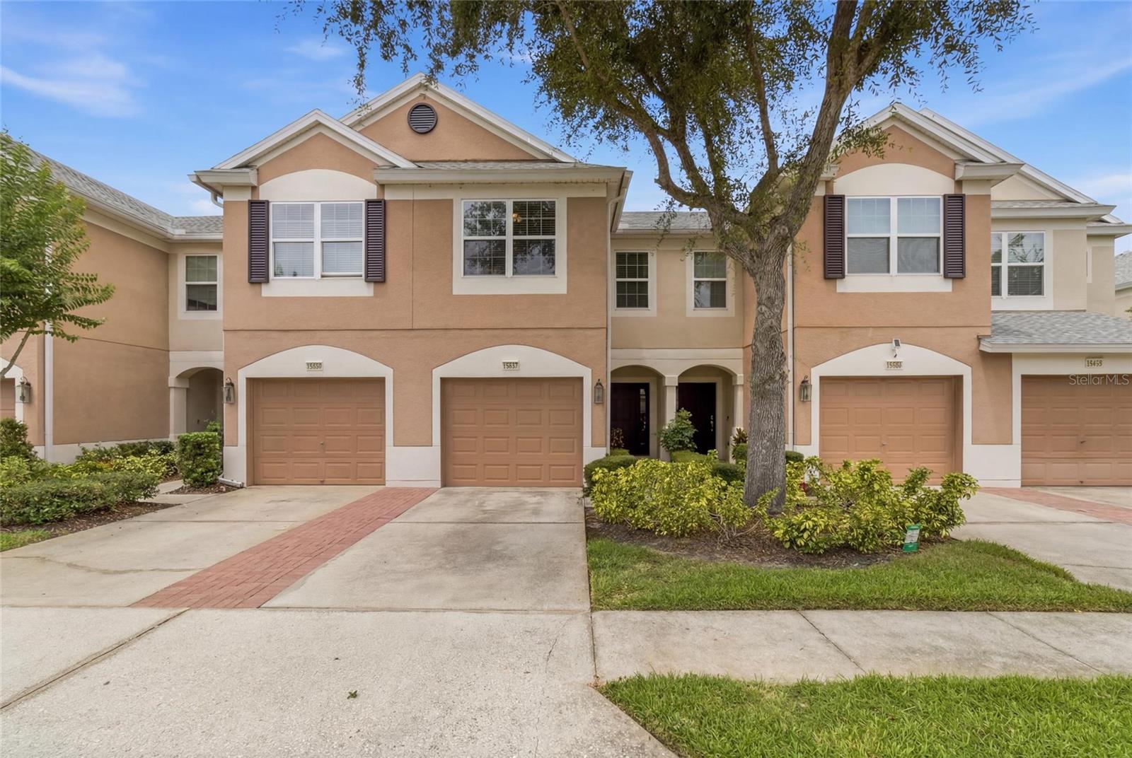 This beautifully maintained 3-bedroom, 2.5-bath townhome is located in the desirable Bay at Cypress Creek community in Wesley Chapel. Offering 1,588 square feet of living space, this move-in-ready home features an open and functional floor plan designed for comfortable everyday living.
The spacious kitchen is equipped with a new refrigerator, stove, and microwave installed in 2024, providing a modern and updated feel for the home's next owner. The main living area offers plenty of room for entertaining, while the upstairs layout provides privacy with all bedrooms conveniently located on the second floor. The primary suite features an en-suite bathroom and generous closet space, while two additional bedrooms and a full bathroom provide flexibility for family, guests, or a home office. A convenient half bath is located downstairs for visitors.
Enjoy low-maintenance living with community amenities and a prime location close to shopping, dining, entertainment, major highways, and everything Wesley Chapel has to offer.