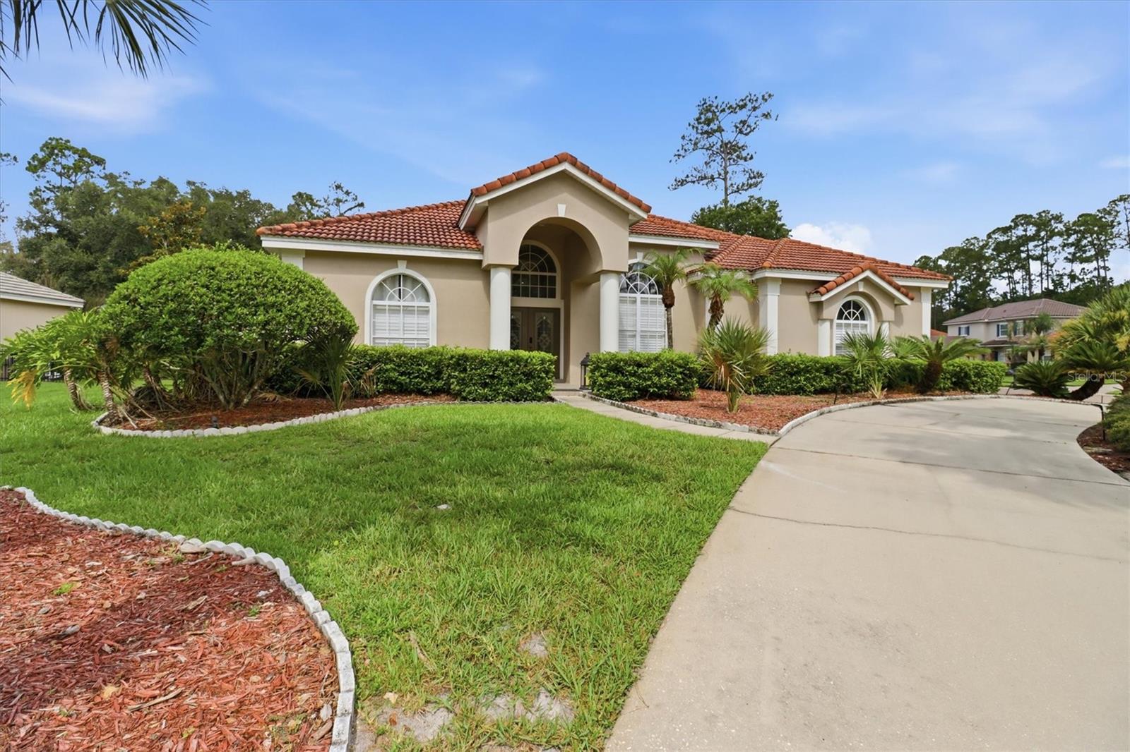 Dreams Do Come True! Drive through the gates that say prestige. Pool/Spa and landscaping maintenance Included!

Live where luxury meets nature in the prestigious guard-gated community of Magnolia Plantation in Lake Mary — a city consistently recognized as one of the safest in America.

Situated on a sprawling half-acre corner lot, this stunning single-story estate offers nearly 3,000 square feet of elegant living space featuring 4 bedrooms, a private office/bonus room, and 3 full bathrooms. Built in 2003, the home makes an unforgettable first impression with its circular driveway, soaring ceilings, expansive open floor plan, and exceptional privacy surrounding the pool and outdoor living areas.

Experience resort-style living while enjoying the beauty of Florida's natural surroundings. Wake up to sightings of deer, wild turkeys, and native wildlife that frequently roam the community, with the occasional and fascinating black bear sighting adding to the area's unique charm.

Inside, you'll find plantation shutters, tile and luxury vinyl plank flooring throughout, and spacious living areas designed for both entertaining and everyday comfort. The chef-inspired kitchen serves as the heart of the home, featuring stainless steel appliances, granite countertops, a center island, breakfast peninsula, abundant cabinetry, and seamless flow into the formal living room, family room, and dining spaces — perfect for gatherings both large and small.

The luxurious owner's retreat offers a private escape complete with dual vanities, a relaxing garden tub, separate walk-in shower, and oversized walk-in closets. Three additional bedrooms provide plenty of space for family members or guests.

Step outside to your screened lanai overlooking a sparkling private pool — your own outdoor oasis for year-round relaxation and entertaining. The oversized driveway and 3-car garage provide ample parking and storage space for residents and visitors alike.

Included with rent:
• Weekly pool maintenance
• Professional lawn and landscaping service

This is more than a rental — it's a lifestyle defined by luxury, privacy, security, and natural beauty in one of Central Florida's most sought-after communities.

Opportunities to lease homes of this caliber in Magnolia Plantation are rare.

Welcome home.
At today's interest rates, purchasing this home would require approximately $335,000 down just to achieve a monthly payment similar to the current rent of $4,250/month. With only 20% down, ownership costs would exceed $5,300/month. Luxury, convenience, pool service, lawn care, and flexibility make this exceptional lease opportunity one of the best values in Magnolia Plantation.