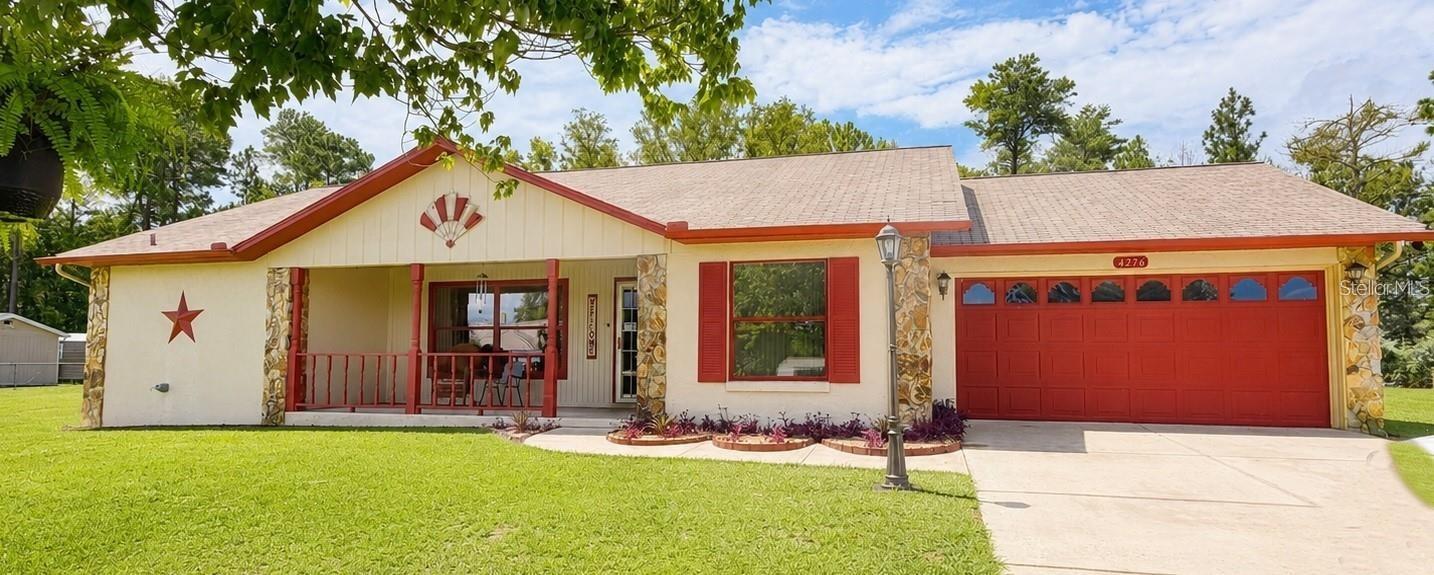 Beautifully maintained 2-bedroom, 2-bath home with a versatile floor plan! In addition to the spacious bedrooms, this home features a flex room perfect for a home office, hobby room, guest space, or potential additional sleeping area.

Enjoy year-round relaxation in the enclosed sunroom and appreciate the abundance of storage throughout, including a spacious kitchen with ample cabinetry, utility/laundry room, bonus workshop/tool room off the garage, storage shed, and motorized garage screen door.

Updates include HVAC replacement (approx. 2023), updated ductwork (2018), and water heater replacement (2016). Situated on well and septic, helping reduce monthly utility expenses. Conveniently located near shopping, dining, medical facilities, and major roadways. This well-cared-for property offers comfort, functionality, and flexibility to fit a variety of lifestyles. Call the listing agent to schedule your private showing today!