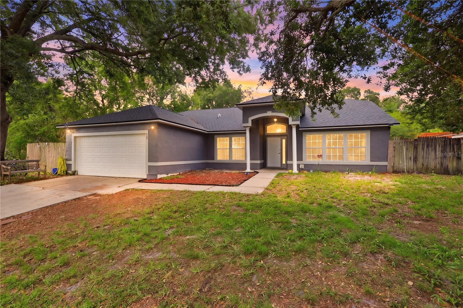 Don't miss this opportunity to lock in a low-rate assumable FHA loan — a rare advantage in today's high-interest market! This charming 4-bedroom, 2-bath home is nestled beneath magnificent mature oak trees on a spacious lot, offering the kind of shade, character, and curb appeal that money can't buy.
Step inside and imagine the possibilities — the flexible floor plan features a dedicated dining room that can adapt to your lifestyle, plus a versatile den currently configured as a 5th bedroom, perfect for guests, a home office, or playroom. Enjoy your morning coffee or unwind at the end of the day in the cozy sunroom overlooking the large, lush backyard.
The big-ticket item is already done — a brand-new roof installed in 2025 means peace of mind from day one. The home is ready for your personal touch with updated flooring and cosmetic improvements that will truly make it your own. Priced to reflect the updates needed, and with that assumable loan, your buying power goes further here than almost anywhere on the market.


Sweat equity meets smart financing — schedule your showing today!