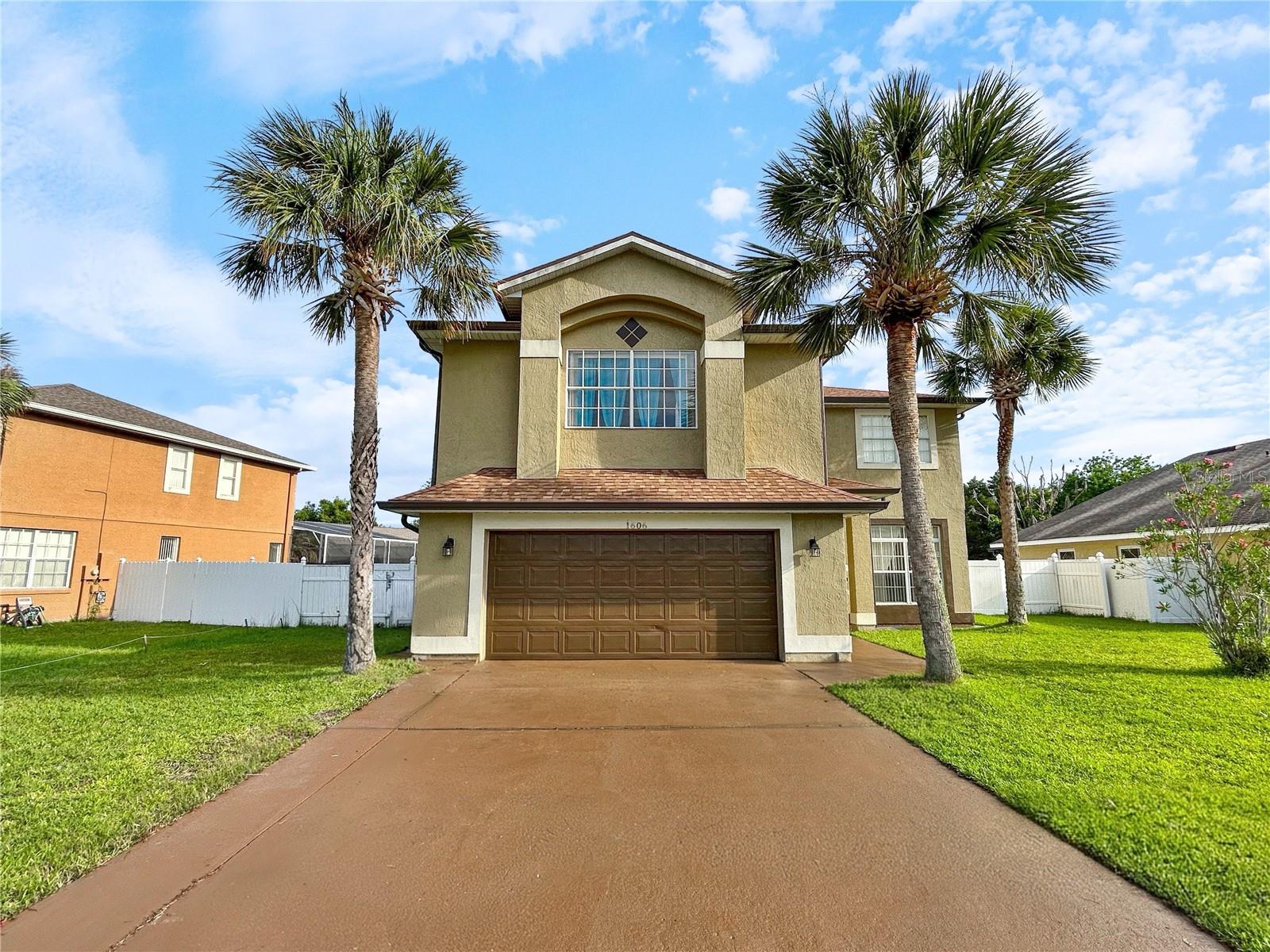 Prestine, spacious, & bright home with pool, 2,988 sqft, living room, dining room, family room, huge bonus room on the second floor, 4 bedrooms, 2.5 bath, & 2-car garage. The expansive upstairs bonus room can be used as media room, home office, playroom or all of them. Master bedroom has his and hers closet. This home has been loved and cherished, and that pride of ownership is obvious from the moment you step through the front door.  New roof in 2024,  repiped and new water heater in 2019, also new gutters in 2025. Pool was resurfaced and a new sliding door to the pool area was also installed. It's hard to find a house so well kept like this one. The oversized pool offers room for endless laps. The garage and driveway are also oversized. Forest Ridge has easy access to Hwy 417, Turnipike, and Osceola Pkwy.