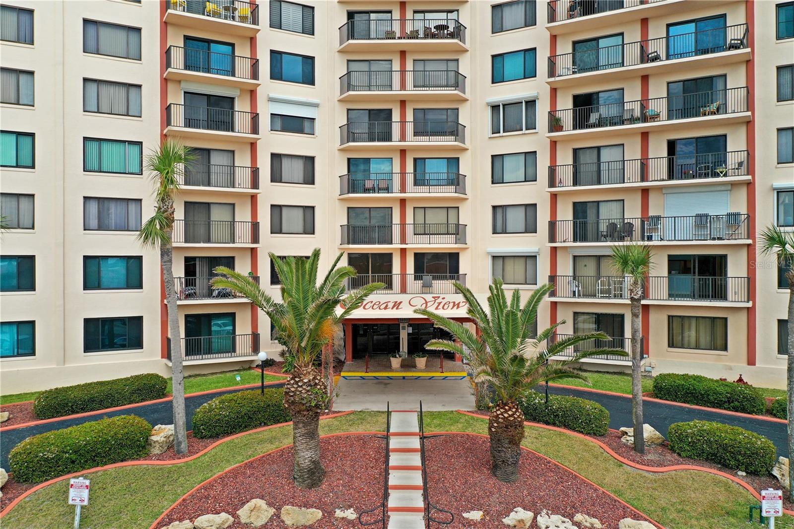 Oceanview Furnished Condo - Wake up to a stunning ocean sunrise & sunset dinner on the balcony of this 2 bedroom/2 bath long-term rental condo. Just bring your suitcases! Open floor plan gives you plenty of options for entertaining. Master bedroom has plenty of room for an office or lounge area. Ocean views from the wrap around balcony & breakfast nook! This unit has tile throughout. Washer & dryer inside the unit. Ocean View Manor offers secured entrance and gated underground garage. Amenities include fully equipped gym, sauna, oceanfront pool, tennis and shuffleboard courts, community room with kitchen & outdoor picnic tables. 9 Hole Public Golf Course across the street. Easy access to the ocean with Ocean View Manor's private beach walkover. Water, Trash, Internet & Basic Cable are all included. Tenant responsible for electric. Assigned underground parking space and locked storage unit available to tenant. See community and HOA docs at ovm3600.com