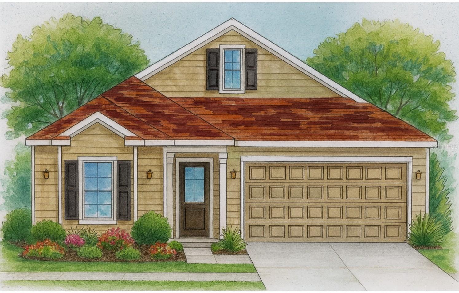 Pre-Construction. To be built. Charming from the moment you arrive, the Amariliz blends Classic Cottage inspired architecture with modern conveniences, creating a home that feels welcoming, comfortable, and timeless from day one. Offering 1,925 square feet, 3 bedrooms, 2 bathrooms, and a versatile flex room, this home beautifully embraces a simpler way of living.
Surrounded by mature trees and overlooking West End Park, every detail was selected to create a sense of comfort and connection.
Pre construction opportunities offer something increasingly difficult to find in today's market: the ability to move into a brand new home while still having input on select finishes, fixtures, colors, and design selections. With only four homes currently being offered for pre sale, early buyers have a distinct advantage.
A signature white picket fence, paver walkway, and inviting covered front porch create immediate curb appeal. Inside, 10 foot ceilings, 8 foot doors, abundant natural light, and luxury vinyl plank flooring throughout create a bright and welcoming atmosphere.
The open concept living area extends to a screened porch where peaceful park and tree views become part of your everyday routine. The kitchen features quartz countertops, wood cabinetry, a farmhouse sink, GE induction cooktop, wall oven and microwave, a modern range hood, a walk-in pantry, and generous seating for gathering and entertaining.
The flex room easily transforms into a home office, library, den, studio, or hobby room depending on your needs.
The primary suite serves as a private retreat with dual vanities, an oversized walk-in shower, a private water closet, and a spacious walk-in closet that connects directly to the laundry room.
Low maintenance landscaping with drip irrigation, a manageable yard that can be fenced without sacrificing the views, and a 2 car garage create a home that works for you instead of the other way around.
Fairway Pointe offers a beautiful balance of character, convenience, and connection to the outdoors. Located in Jonesville, just west of Gainesville, residents enjoy access to a pool, clubhouse, pickleball and tennis courts, sidewalks, and West End Park, all while being minutes from Tioga Town Center, restaurants, grocery stores, fitness centers, and medical facilities. HCA North Florida Hospital, UF Health Shands Hospital, and I 75 are all easily accessible.