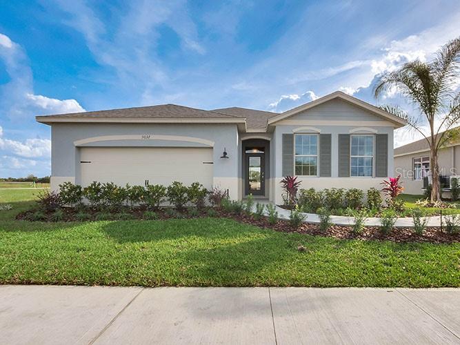 Location! Location! Location! Freedom Homes in a Gated Section of Oak Leaf Preserve. Just minutes from the beach, Best location in town! Easy Access to I-95 and 5 Miles to downtown shopping and dining in New Smyrna Beach. The Delray, welcomes you into the entry hall and leads you past the front living area of the home into the large spacious kitchen, dining, and Great Room. The Kitchen boasts a 7 foot island that doubles as a breakfast bar, walk past the dining area onto your covered patio 23' X 9' were you will enjoy those outdoor events with friends and family. This 4 bedroom, 2 bath, 2 car garage home is under construction.  This must see home comes with the all the extras including Granite counter tops and bath vanities, 18" X 18" Tile in all living areas and baths, and microwave. Save money with the highly energy efficient 15 SEER AC, dual pane low E windows, and Builder warranty. This home won’t last long! Ask About America's Smart Home! *Photos are of similar model but not that of exact house. Pictures, photographs, colors, features, and sizes are for illustration purposes only and will vary from the homes as built. Home and community information including pricing, included features, terms, availability and amenities are subject to change and prior sale at any time without notice or obligation. Please note that no representations or warranties are made regarding school districts or school assignments; you should conduct your own investigation regarding current and future schools and school boundaries.* ;Water: City