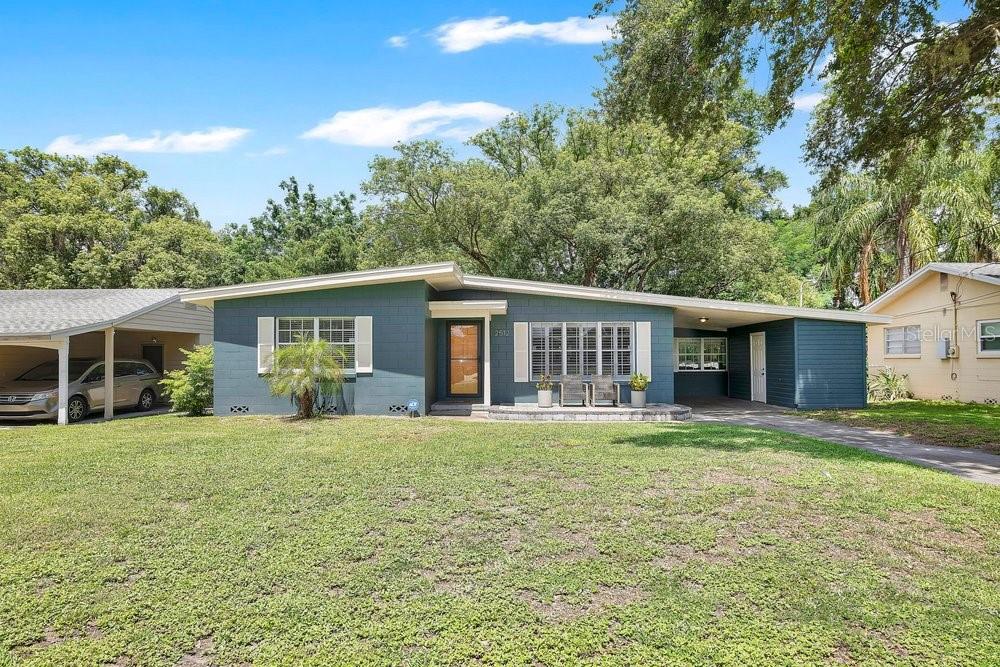 Welcome to 2512 Lake Wade Court in the heart of the SODO-Wadeview Park Neighborhoods. This 3-bedroom, 2-bath home offers a comfortable living space on a quiet street in one of Orlando’s most convenient neighborhoods. Inside, the home features a bright kitchen with white cabinetry, stainless steel appliances, and a large island that adds extra prep space, seating, and storage. The bedrooms are well-sized with good natural light, and the layout offers an easy flow for everyday living. A standout feature is the enclosed sunroom, currently used as a lounge/office space, with walls of windows overlooking the backyard. It adds flexible living space and brings in great natural light. Out back, the home offers a private fenced yard with a pool added in 2023, paver deck, storage shed and mature landscaping, that gives the yard a peaceful, private shaded feel. Located minutes from Downtown Orlando, Orlando Health, Delaney Park, Lake Davis, shopping, dining, and major roadways. Zoned for Blankner K-8 and Boone High School. A well-located SODO home with flexible living space, a private backyard, 
and a newer pool ready for the Florida summer.