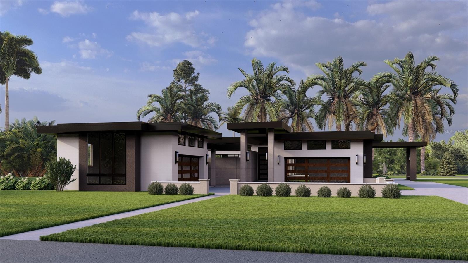 Under Construction. The Darsh model at Odessa Preserve embodies a seamless fusion of contemporary elegance and functional design, tailored for discerning homeowners seeking luxury, practicality and security. Spanning approximately 9,311 square feet with 5,788 dedicated to living space, this single-story residence offers four spacious en-suite bedrooms and five baths, thoughtfully arranged to provide privacy and comfort. The guest bedroom has a private access and private garden and could act as second primary or mother-in-law suite. The open-concept layout features a grand foyer that leads into expansive living and dining areas, ideal for intimate family gatherings and larger social events. The state-of-the-art kitchen is equipped with high-end premium appliances and custom cabinetry that serves as heart of the home. A spacious prep kitchen, private herb garden, wine room, bonus room and dedicated den offer additional spaces for work or leisure. Architectural details such as high ceilings, large high-impact windows and clean lines enhance the home's airy ambiance, allowing natural light to flood the interiors. The primary suite serves as a private retreat, boasting a spa-inspired bath, private garden, outdoor shower and generous walk-in closet. Outdoor living is equally prioritized, with a covered patio and resort-style pool, spa and fire pit that seamlessly extends the indoor living space for alfresco dining or relaxation. Built with energy efficiency in mind, the Darsh is pre-wired for security and home automation and includes high-performance insulation and energy-efficient appliances. Additionally, a whole-house generator ensures uninterrupted comfort and security during power outages. In the exclusive Odessa Preserve, residents enjoy access to top-rated schools, upscale shopping and fine dining, all in a secure, gated community. The Darsh model stands as a testament to refined living, combining architectural brilliance with modern amenities. It's more than a home, it's a lifestyle choice for those seeking unparalleled comfort and style.