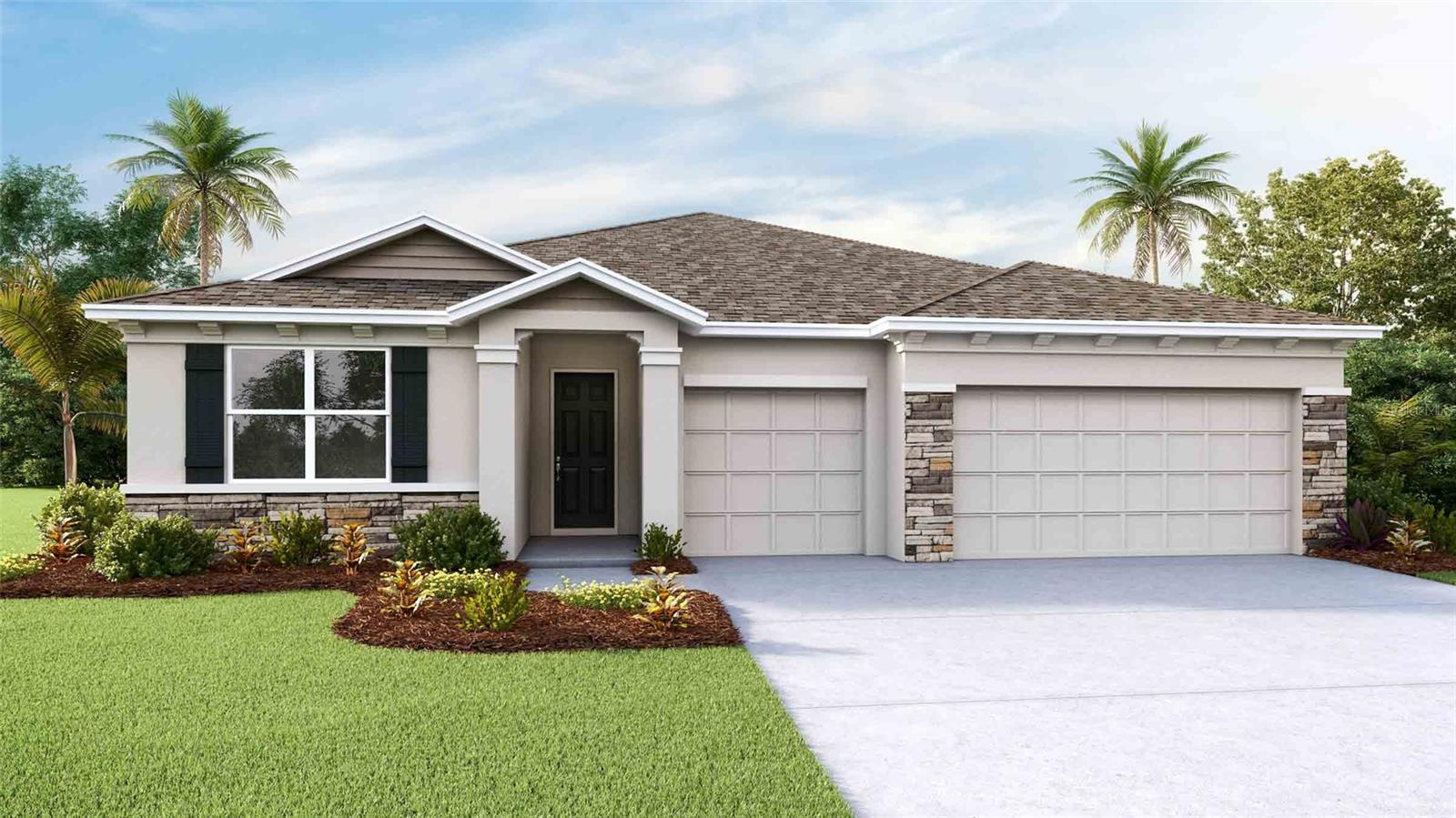 Under Construction. The builder is offering buyers up to $25,000 towards closing costs with the use of a preferred lender and title company. Located off SR-56, Woodcreek offers new homes in Wesley Chapel with a prime location that you won’t want to pass up. At the center of this growing city, you’ll be just 15 minutes from I-75 and Tampa Premium Outlets, Main Event Entertainment, and just 5 minutes from Wiregrass Mall and its several dining establishments such as Grill Smith, Red Robin, Noble Crust, and countless other options. Several hospitals serve the area such as St. Joseph and Advent Health, which is just minutes from the community. Pasco County Schools are within 10 minutes of Woodcreek, as is the soon-to-be Wesley Chapel Sports Complex. Target and Publix are all right down the road as well. 
Woodcreek features express and tradition series that include Luxury Vinyl in the main living and dining area, a stainless-steel appliance package, and quartz countertops. Each home is built with durable concrete block construction on the first and second stories and includes Smart Home System for seamless modern living.

Pictures, photographs, colors, features, and sizes are for illustration purposes only and will vary from homes as built. Home and community information, including pricing, included features, terms, availability, and amenities, are subject to change and prior sale at any time without notice or obligation. Materials may vary based on availability.