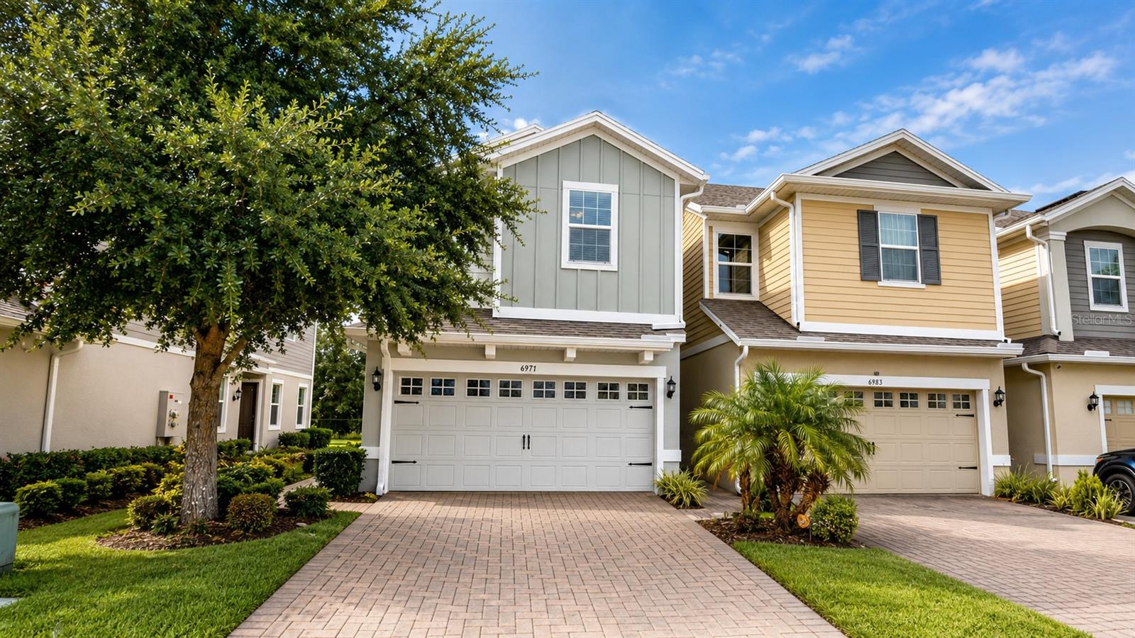 Amazing Townhome! This 3 bedroom 2.5 bathroom Townhome in the gated “ Goldenrod Reserve “ community, with features of spacious living
and comfortability along with gorgeous private view. This stunning End Unit Townhome has Ceramic Tile flooring throughout the first floor leads to a kitchen with all the upgrades including SS appliances. 42" Cabinets with crown molding, upgraded granite countertops, and an island with plenty of seating along with a Brand New carpets in the second floor and all bedrooms. The master suite is outfitted with large closet, glass-enclosed shower with dual sinks, and oversized cabinets. Separated interior laundry closet provides convenience and comfort included washing and drying appliances. A nice 2 Car Garage and driveway, which will easily suit for multiple vehicles as necessary. This gated community comes with playground, dog park, with hassle-free lawn care, and well-maintained common areas and a BEAUTIFUL COMMUNITY POOL! , Dog Park, Play Ground and recreation area. Primely located close to major highways, shopping destinations, restaurants, Orlando International Airport, Medical City, and just a short drive to world-class theme parks such as Universal Studios, Walt Disney World and just 40 minutes to the Beach! You don't need to look any further for your Dream Home! Schedule your viewing today! 
Note: Some of the pictures are showing the virtual staging of the unit and the furnitures and decorative items are not included to the listing.
