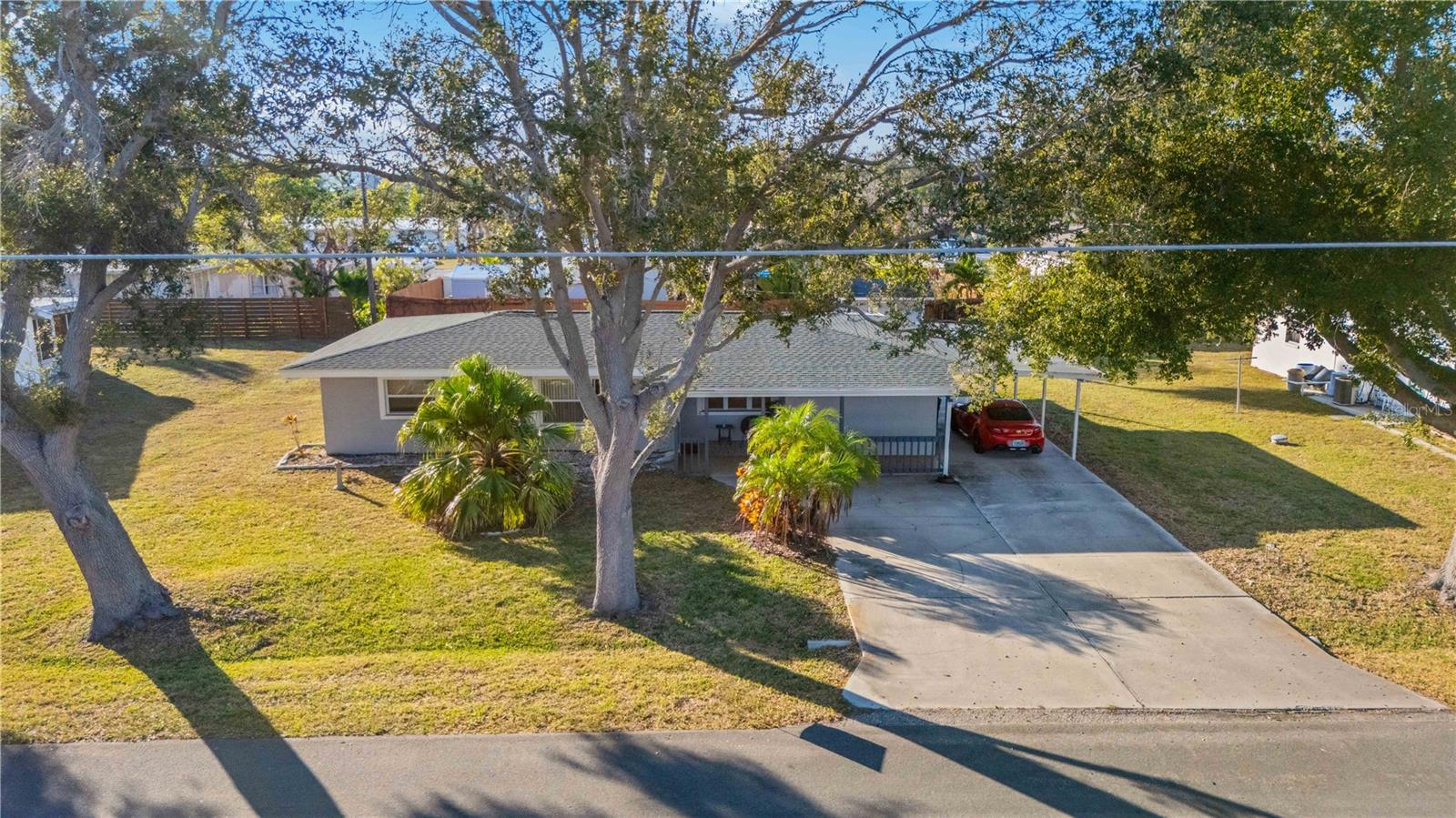 Location, Location. In the Heart of Osprey, centrally located in the highly sought-after well-established Bay Acres Community. Lowest priced home west of the Taril. These 3 bedrooms 2 bath ranch home is West of 41 within 10-minute commutes to downtown Sarasota and downtown Venice, Florida. Across the street from Walmart with bus transportation to Sarasota and Venice. You can walk to Walmart, the post office and two Tiki bars. You can launch your kayak from the private waterfront park on a protected bay with dockage for boats up to 22 feet. There is a waiting list for the dockage. Bay Acres is a non-deed-restricted neighborhood. You can park your RV or commercial vehicles on your property. Major updates include new roof, 3 years old, exterior paint 3 years, New HVAC this year, a Water treatment system recently installed and a rescreened lanai. Some interior updates have been done, but most need personal touches. This house has a new neighbor owned fence at the back of the lot and no fence at either side. The lot is large enough for a pool.