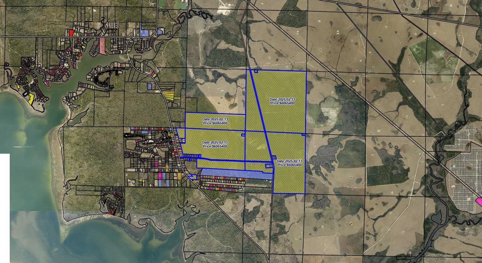 The Family is selling their pasture land in Panama City.  Altogether they comprise approximately 1500 +/- acres.