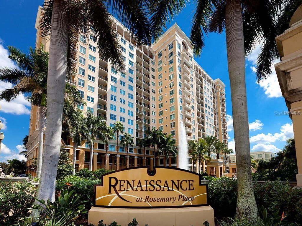 Come experience Downtown Sarasota with your own 10th-Floor, 1Bedroom/1Bath unit. Experience BAY VIEWS from your private balcony, in a building with all the luxuries of a high-priced hotel.  This 17-story high-rise condo building has extensive amenities, reception desk, 24/7 security, keyless fob entry system, and on-site manager. The location cannot be beat as you are only steps away from the new 53-acre waterfront Bayfront Park, offering music events, kayak rentals, and scenic paths, as well as Sarasota’s own Van Wezel Performing Arts Hall.  Within the condominium outdoor grounds is a 70-foot luxury pool, jetted spa, barbeque grill and tables, and a meditation garden with reflection pond. The garage parking is electronically secured and there is generous visitor parking for guests to park. The location cannot be beat since you are only steps away from the new Bayfront Park, a lively 53-acre waterfront park offering music events, kayak rentals, and scenic paths, as well as Sarasota’s own Van Wezel Performing Arts Hall. Restaurants of local flavor and more exotic bistros are close by via walking or with golf-cart taxis available, so you never need to drive. The local Publix grocery store is steps away, and driving three short miles, or riding the Downtown trolley, will bring you to St Armands Circle, with more restaurants, world-class shopping, and Sarasota's famous Lido Beach. This is Florida living at its finest! Additional photo coming soon.