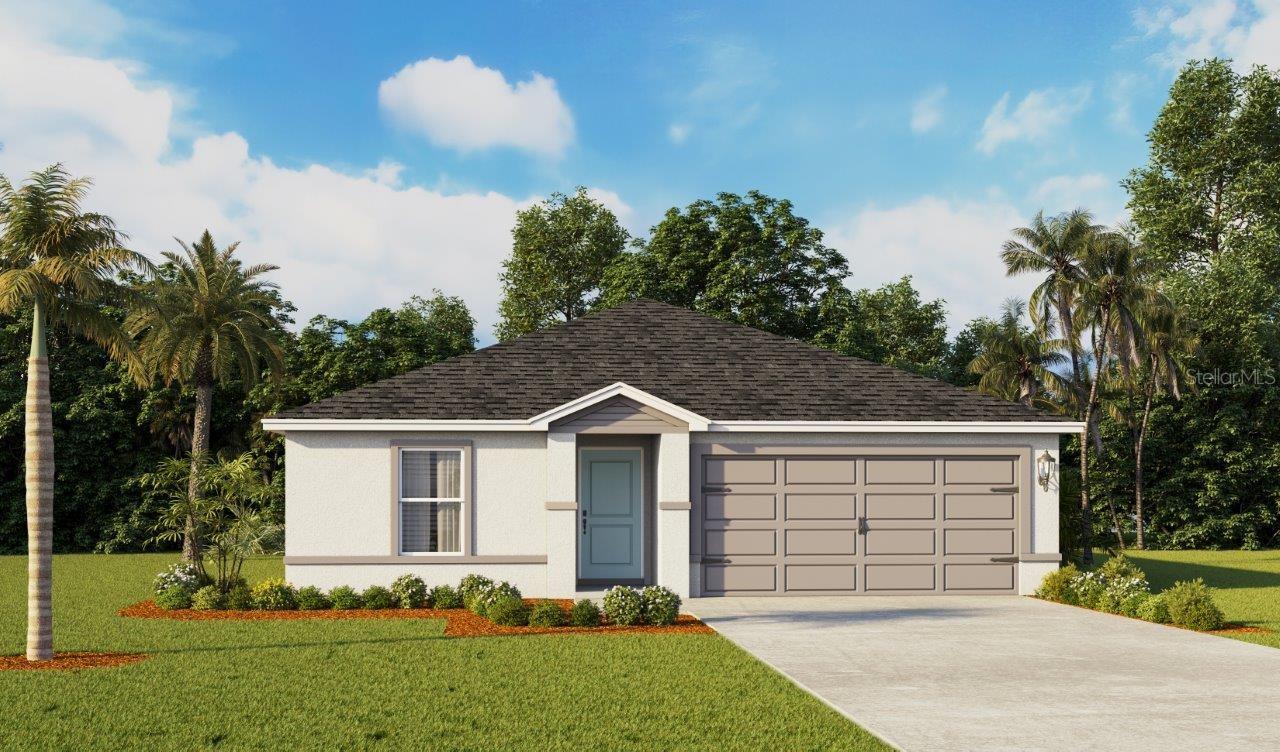 Under Construction. Welcome to the Dundee, one of our one-story floorplans available in the beautiful community of Hamilton Bluff in Haines City, Florida. Choose between three thoughtfully designed exterior styles.

This spacious 5-bedroom, 2-bathroom home offers 1,708 square feet of modern, comfortable living. Step inside to an inviting open-concept layout where the kitchen, living, and dining areas flow seamlessly together perfect for both everyday living and entertaining guests.

The gourmet kitchen is the heart of the home, featuring sleek stainless-steel appliances, quartz countertops, and contemporary cabinetry that combine style with functionality. Overlooking the dining and living room, the kitchen ensures you’re always connected to the action.

Luxury finishes are found throughout, with luxury vinyl plank flooring in the main living areas, primary suite, bathrooms, laundry room, and foyer. Bedrooms 2–5 include soft carpet and roomy closets, offering comfort and flexibility to use as bedrooms, office space, or creative bonus rooms.

The private primary suite is designed for relaxation, with a walk-in closet and an en-suite bathroom that includes a toilet and shower for added privacy.

This move-in ready home in Haines City, Florida offers the perfect balance of style, comfort, and convenience.
*Photos are of similar model but not that of the exact house. Pictures, photographs, colors, features, and sizes are for illustration purposes only and will vary from the homes as built. Home and community information including pricing, included features, terms, availability, and amenities are subject to change and prior sale at any time without notice or obligation. Please note that no representations or warranties are made regarding school districts or school assignments; you should conduct your own investigation regarding current and future schools and school boundaries.*