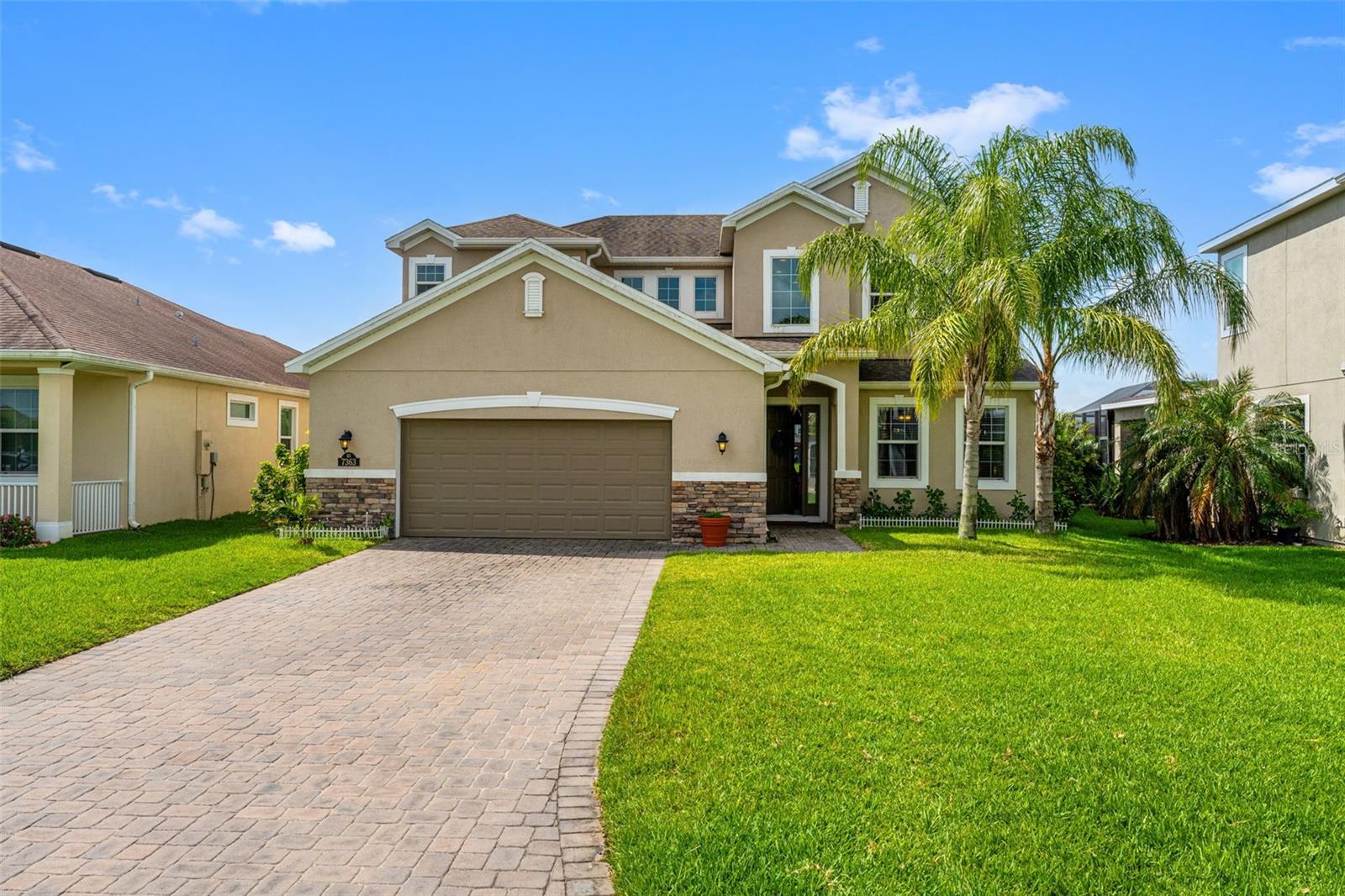 Welcome to this meticulously maintained, custom-built Davenport model located in one of the area’s most desirable subdivisions. Offering 4 bedrooms, 3.5 bathrooms, and a 2-car garage, this beautiful home combines spacious living, modern finishes, and an exceptional location.
The elegant and stylish foyer welcomes you into the home and flows seamlessly into the open-concept living space. As you pass through the foyer and kitchen, beautiful lake views unfold through multiple windows, creating a bright and inviting atmosphere filled with natural light. The spacious family room and dining area are perfectly positioned to take advantage of the scenic water views, making this home ideal for both everyday living and entertaining. Extending across the entire rear of the home is a generously sized covered patio, providing the perfect outdoor retreat to relax, dine, or entertain while enjoying the peaceful surroundings.
The thoughtfully designed kitchen features granite countertops, white cabinetry, abundant storage, generous counter space, and a large center island that opens to the expansive family room—perfect for entertaining and everyday living. Ideally situated just minutes from shopping, dining, entertainment, and local attractions, this exceptional property offers the perfect blend of comfort, style, and convenience in a highly sought-after community. Don’t miss the opportunity to make this beautiful home your own.
 All MLS information is intended to be accurate but cannot be guaranteed.