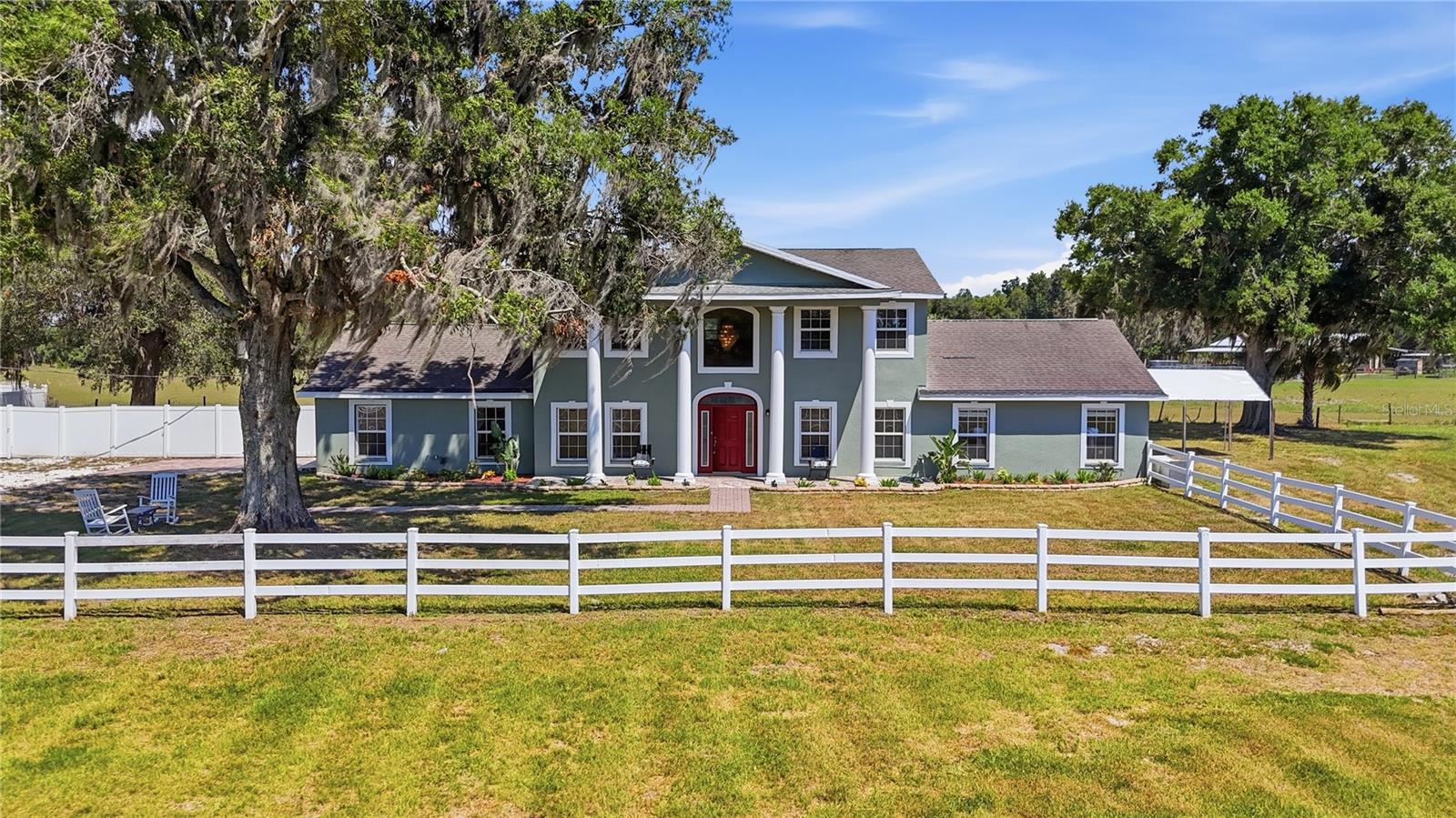 VERY UNIQUE 5.74-ACRE EQUESTRIAN ESTATE IN RIVERVIEW | HORSE PROPERTY | NEARLY 4,000 SQ. FT. | NO HOA | USABLE LAND | NO CDD - Park Your RV, Boat, Jet Skies etc... BONUS Close To Everything yet you feel like your in the Country!

Discover one of Riverview's most unique acreage properties, offering the perfect blend of privacy, luxury, and country living without sacrificing convenience. Nestled on 5.74 fully usable acres, this exceptional estate is surrounded by protected nature preserve views in the front, open pastureland in the rear, and neighboring million-dollar estate homes, creating a peaceful setting that's increasingly difficult to find in the Tampa Bay area.

Whether you're searching for a horse property, hobby farm, homestead or private family estate, this property offers endless possibilities. Bring your horses, livestock, chickens, recreational vehicles, or create the garden and outdoor lifestyle you've always dreamed of. With fenced pasture, wide-open green space, and no crowded subdivision living, you'll enjoy the freedom that only acreage can provide.

Offering nearly 4,000 square feet of living space, the thoughtfully designed home features 4 bedrooms, 3.5 bathrooms, a spacious office/library that can easily serve as a 5th bedroom, dual primary suites on both the first and second floors, and an oversized game and entertainment room—perfect for large families, guests, or multi-generational living.

The heart of the home is a beautifully appointed chef's kitchen featuring custom cedar cabinetry, granite countertops, a large center island, pot filler, stainless steel appliances, and a built-in wine station complete with a secondary sink, making it ideal for entertaining.

Step outside and experience true Florida outdoor living with an expansive 1,000-square-foot paver patio, a charming fire pit beneath mature oak trees, a fenced side yard, covered sandbox, fenced pasture, and a large RV and boat cover, providing space for all your recreational toys and equipment.

Properties offering this combination of usable acreage, equestrian potential, privacy, luxury living, and an unbeatable Riverview location rarely become available. Enjoy the serenity of country living while being just 30 minutes to Downtown Tampa, approximately 30 minutes to Gulf Coast beaches, MacDill Air Force Base, shopping, dining, and entertainment, and just over an hour to Orlando's world-famous attractions.

If you've been searching for a private estate, horse ranch, acreage home, family compound, or luxury property with room to grow, this extraordinary Riverview estate is a rare opportunity you won't want to miss.