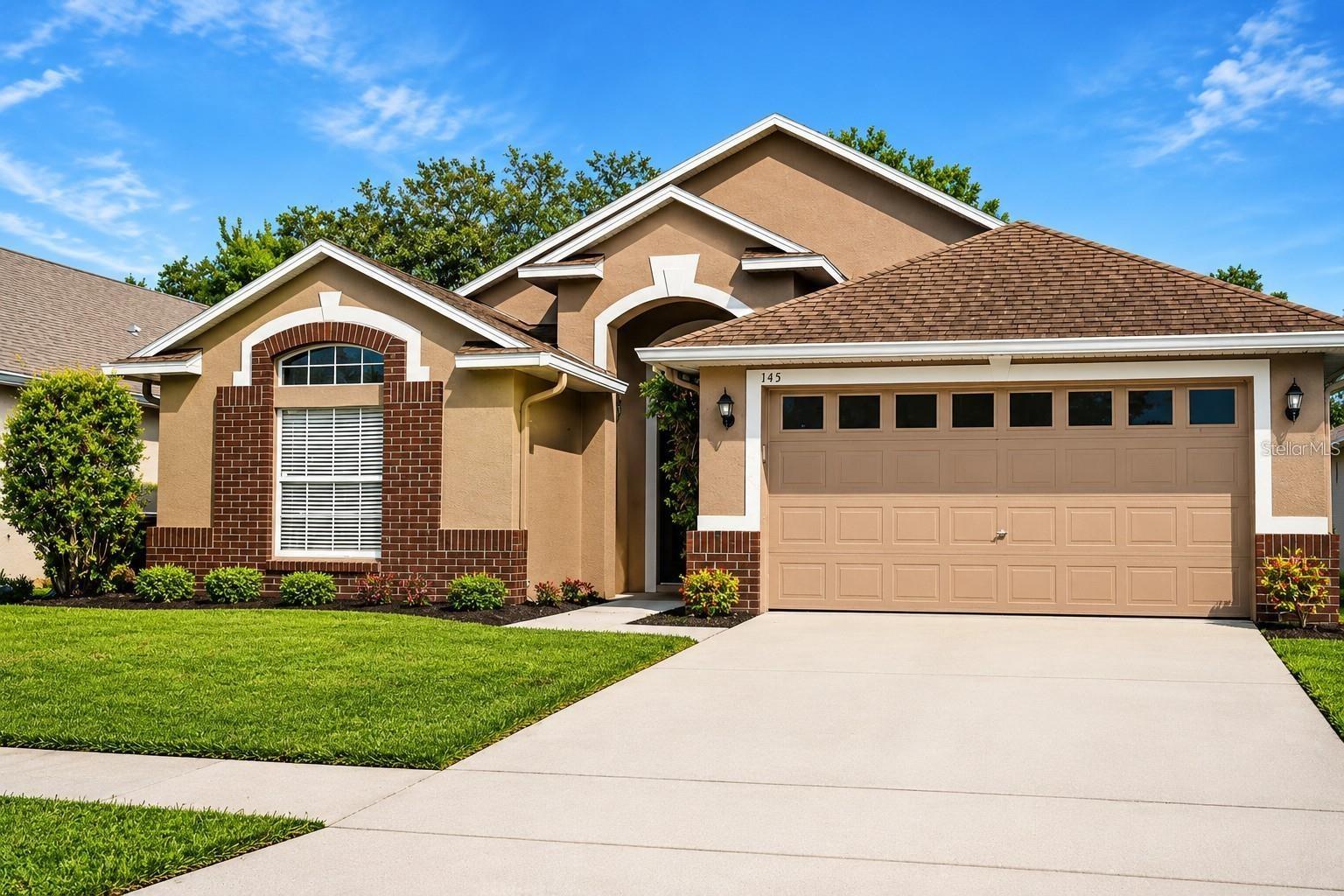 Now available for lease in the desirable gated Remington community! This well-maintained 4-bedroom, 2-bath home features an open floor plan, spacious living and dining areas, a well-equipped kitchen, and a private primary suite with a walk-in closet, dual sinks, a garden tub, and a separate shower. Enjoy a private backyard and excellent community amenities, including a pool, golf course, tennis and basketball courts, playgrounds, and walking trails. Conveniently located near schools, shopping, dining, major highways, Orlando International Airport, Lake Nona Medical City, and Central Florida attractions.