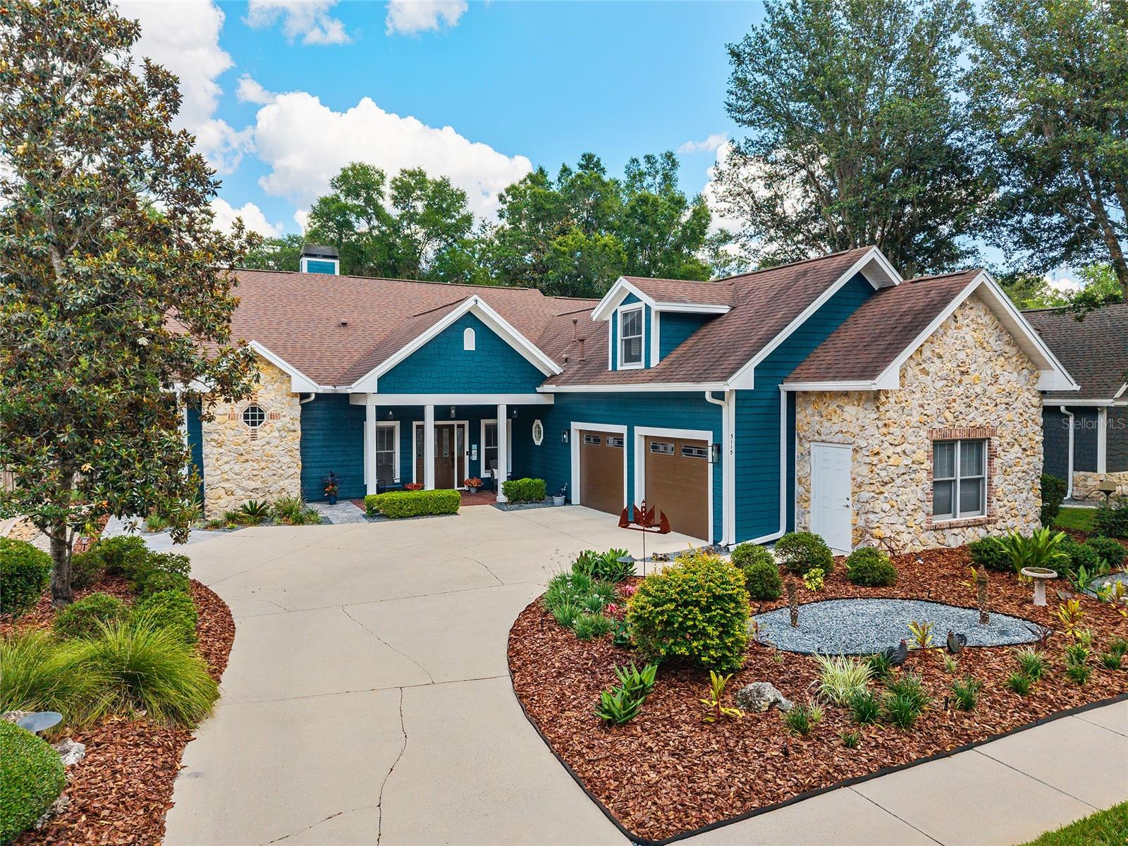 Located in the highly desirable Cottages of Millhopper Forest in Northwest Gainesville, this beautiful 4-bedroom, 3.5-bath home with an additional flex room offers the perfect blend of elegance, comfort, and functionality. The versatile bonus room is currently used as a nursery and could easily serve as a home office, playroom, or additional bedroom to fit your needs. Designed with both everyday living and entertaining in mind, the spacious floor plan features a large formal dining room, a breakfast nook that overlooks the pool, and an inviting great room.  You will find an open-concept layout connecting the living area to the beautifully designed kitchen. The kitchen showcases gorgeous cabinetry, solid surface countertops, an impressive stainless steel appliance package, and ample workspace for cooking and gathering. The oversized primary suite is a true retreat featuring a professionally designed custom accent wall, dual walk-in closets, and a luxurious en suite bath complete with a soaking tub, separate shower, and generous double vanity space. Two additional guest bedrooms are conveniently located on the main floor with a Jack and Jill bathroom, while the upstairs bonus suite serves as the fourth bedroom with its own private bathroom—ideal for guests, teens, or multi-generational living. Step outside to your own private oasis where the thoughtfully landscaped backyard surrounds a stunning in-ground pool with screened enclosure and a patio area perfect for entertaining or relaxing year-round. A 2.5-car garage offers abundant storage space for vehicles, hobbies, and more.  The sellers have invested over $60,000 in thoughtful updates and upgrades since purchasing the home in 2023, enhancing both its beauty and functionality throughout. This gated community is picturesque and the HOA fees include “360 degree lawn care”, to include mowing, edging, trimming, fertilize and more of your complete yard. Ideally located just minutes from the University of Florida, UF Health, and HCA Florida North Florida Hospital, this exceptional home combines luxury living with everyday convenience in one of Northwest Gainesville’s most sought-after communities.