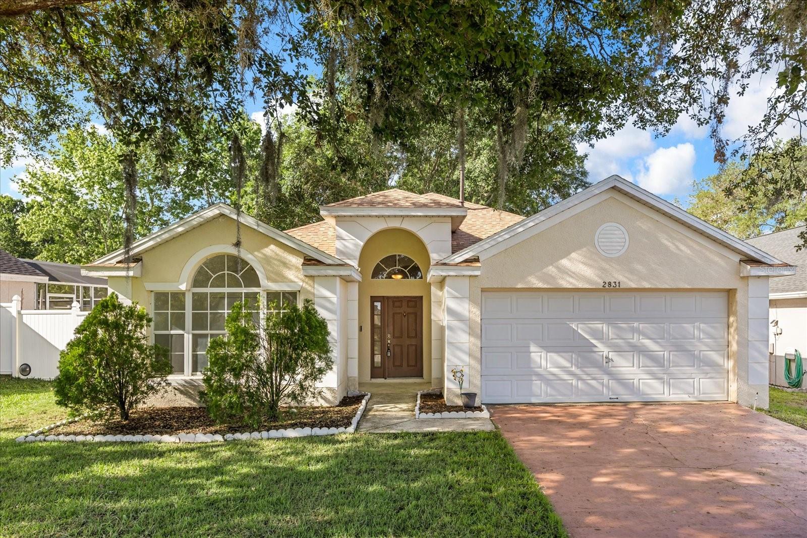 Welcome home to this beautifully maintained 3 bedroom, 2 full bathroom residence offering comfort, space, and functionality throughout. The inviting layout features a spacious living room, dining area, and a kitchen with newly equipped microwave, oven, dishwasher, and refrigerator, perfect for everyday living and entertaining. The primary suite boasts a generous walk-in closet and its own private full bathroom, while ample storage can be found throughout the home.
Additional highlights include a brand new 2026 roof, an attached garage, attic storage, a covered patio with a fully fenced backyard ideal for relaxing, entertaining, or enjoying time with pets. Residents also enjoy outstanding community amenities, including two swimming pools, a clubhouse, children's spray park, playground, basketball courts, and much more. Conveniently located and move in ready, this home is a must-see!