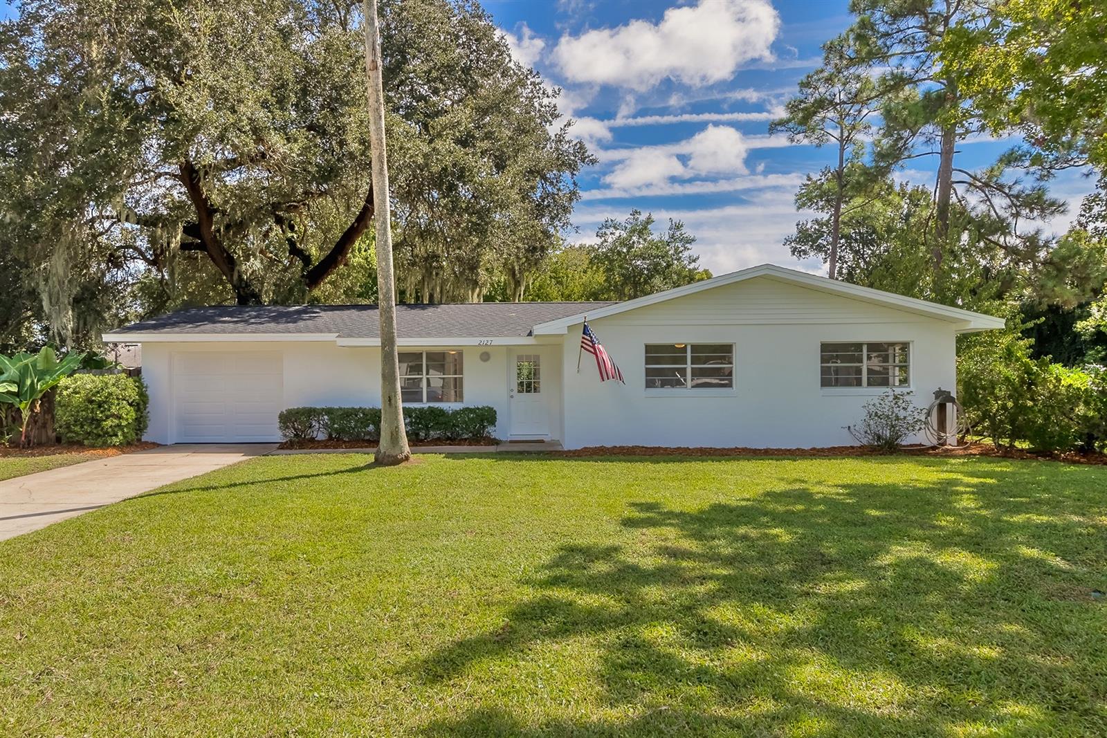 $10000 TO BE PAID TOWARD BUYER CLOSING COSTS...Triple corner lot 120 x 125 with a newly renovated CB pool home...What could possibly be better than that? This outstanding 3/2 home has been brought back to its former glory. NEW roof, NEW HVAC, NEW kitchen w/ soft close cabinets, quartz countertops and Stainless Steel appliances, NEW flooring, NEW electrical panel, updated bathrooms, NEW interior and exterior paint, NEW lighting fixtures and ceiling fans, updated exterior stucco, NEW doors and MORE! That includes a NEW garage door too! Sparkling, pristine waters glisten from the newly renovated pool which is now good to go for many years of family fun and enjoyment.  Extra large cool deck plus privacy fenced backyard beautifully landscaped but could use your personal green thumb touches. Storage shed in back and large 1 car garage complete this home. Room to park your boat in the backyard with the double-gated opening. Close to local shopping and eateries, waterfront parks along with Whistle Stop Park with many extra amenities such as basketball and racquetball courts. About a 15 min drive to the beaches...Come see and make this home your own today. ;Water: City