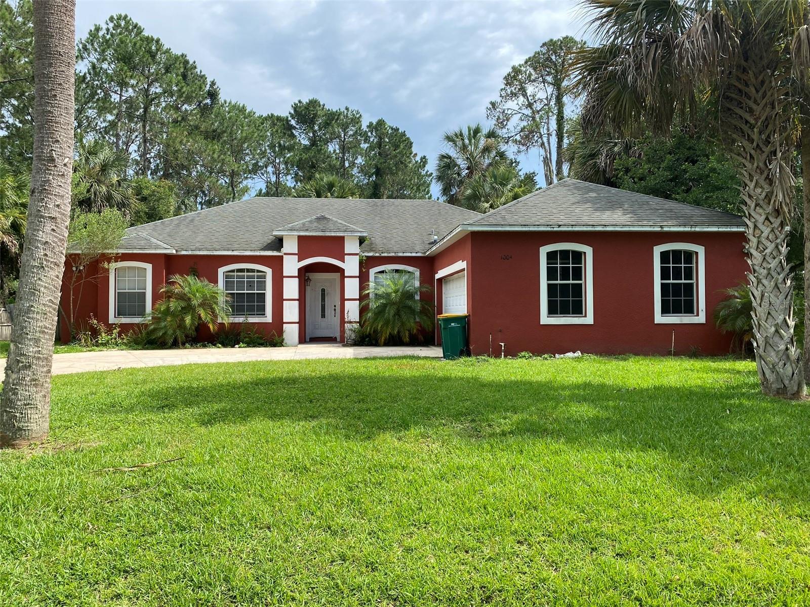 4/2, 2 Car Garage, Single Family Home, Split Plan, Living Room, Dining Room, Eat-In Kitchen with Appliances Included: Stove, Dishwasher, Microwave, and Refrigerator, Inside Utility Room with Hookups, All Tile Throughout, Open Patio, Large Backyard, Partially Fenced, Long Driveway, Dogs Ok, NO CATS, NO SMOKING, Year Built: 2007, 1856 sqft